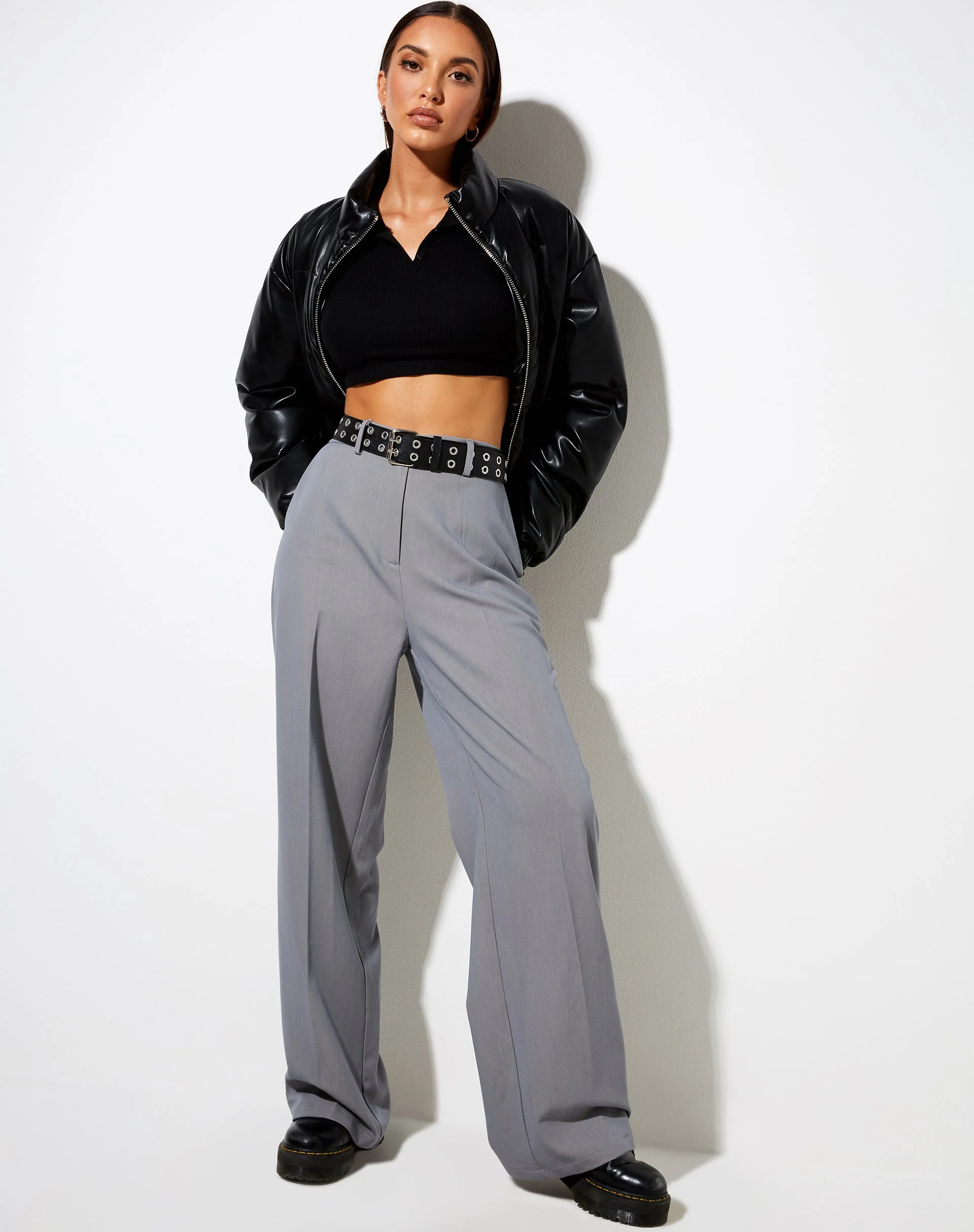 Abba Trouser in Grey - Image 4