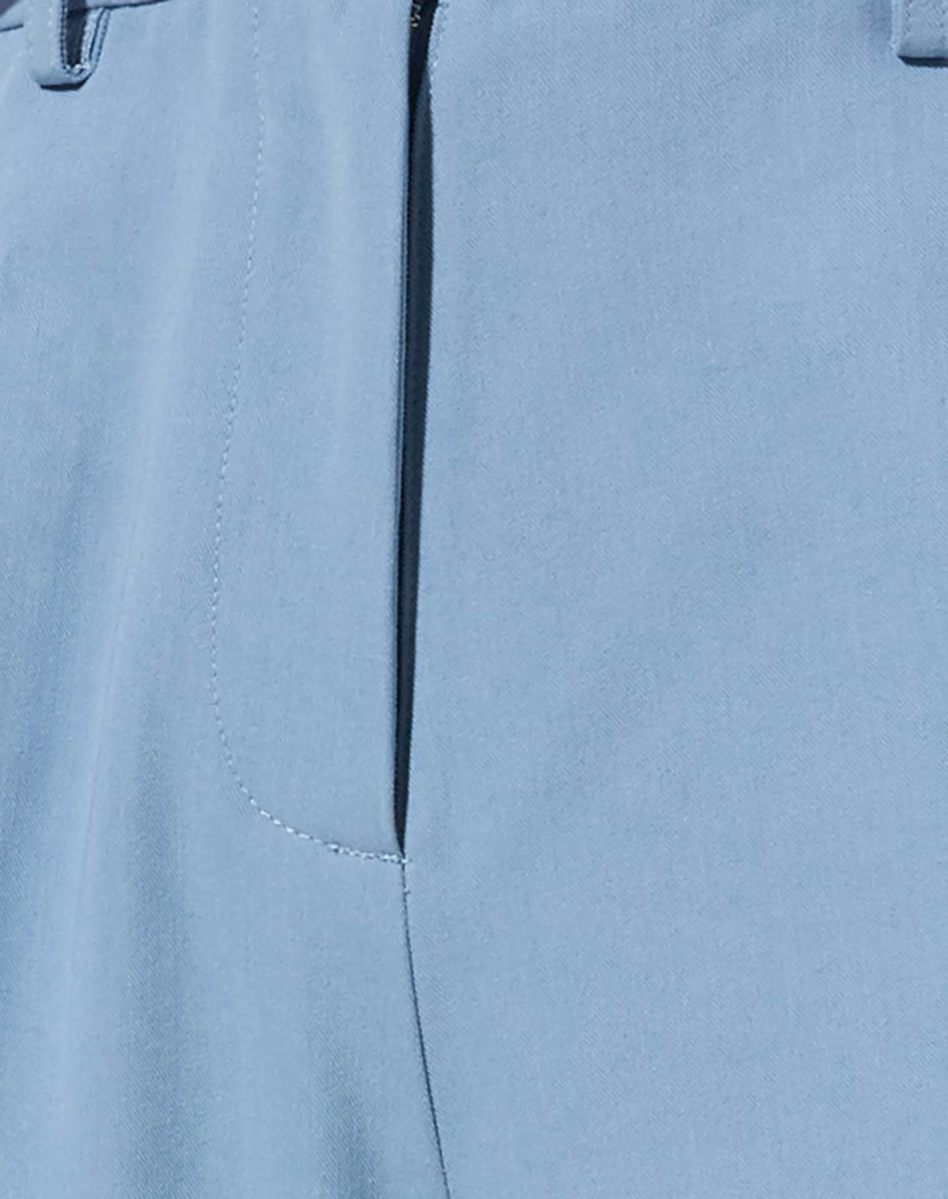 Abba Straight Leg Trouser in Tailoring Blue - Image 5