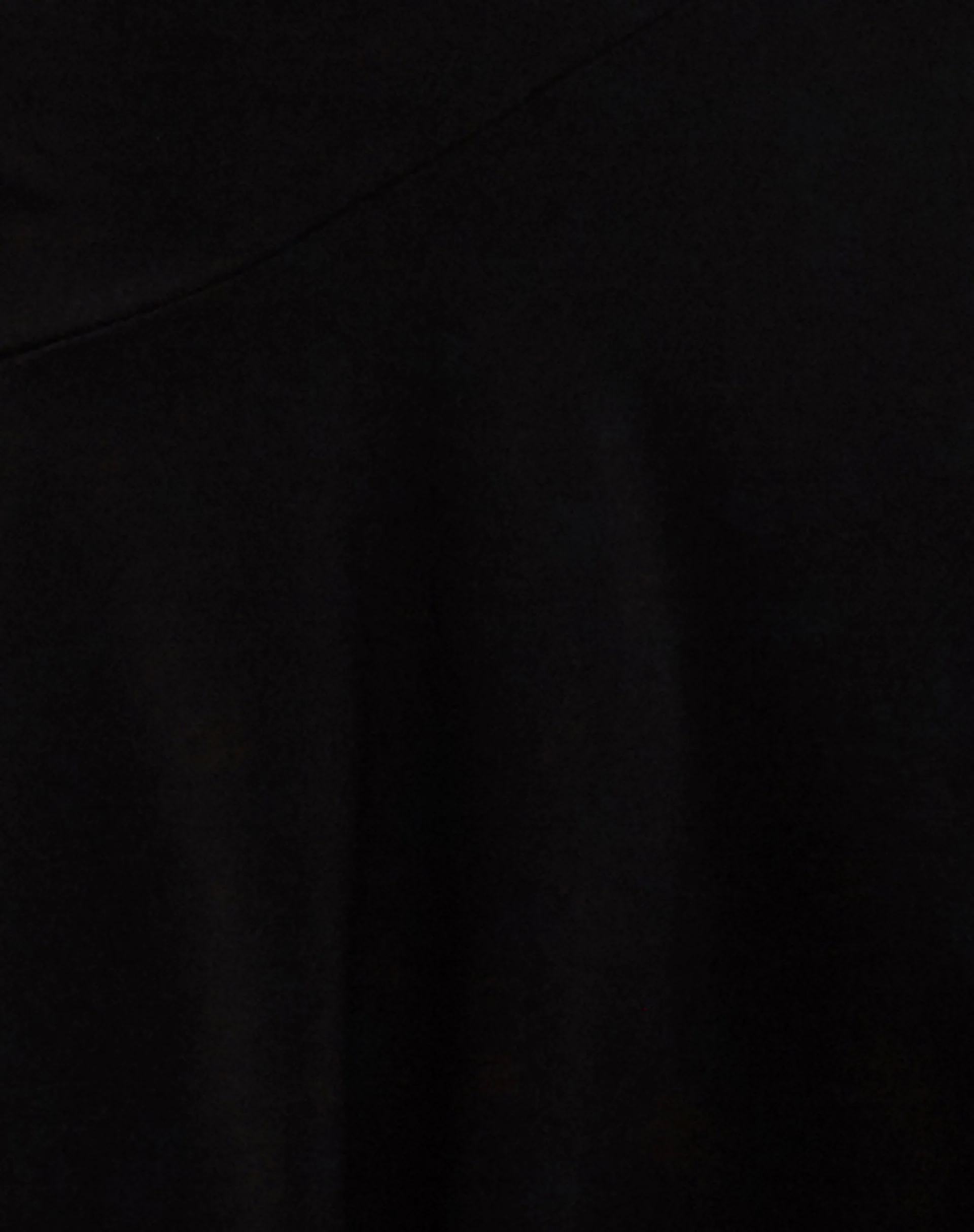 Adina Asymmetric Hem Midi Dress in Slinky Black - Image 5