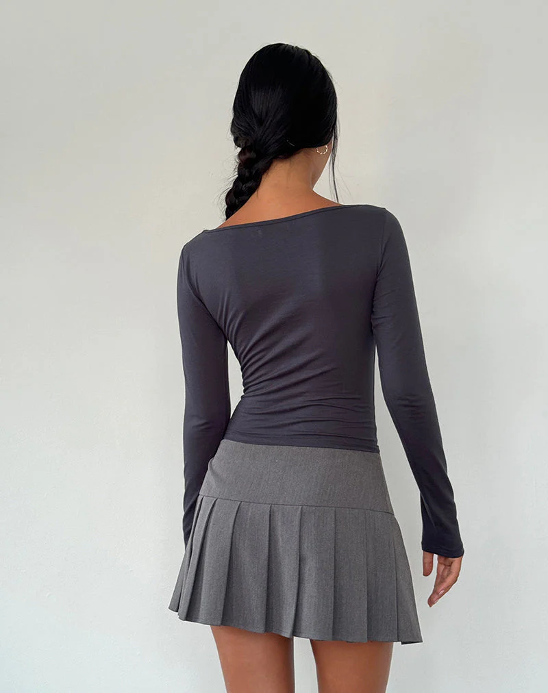 Amabon Long Sleeve Top in Ocean Storm - Image 5