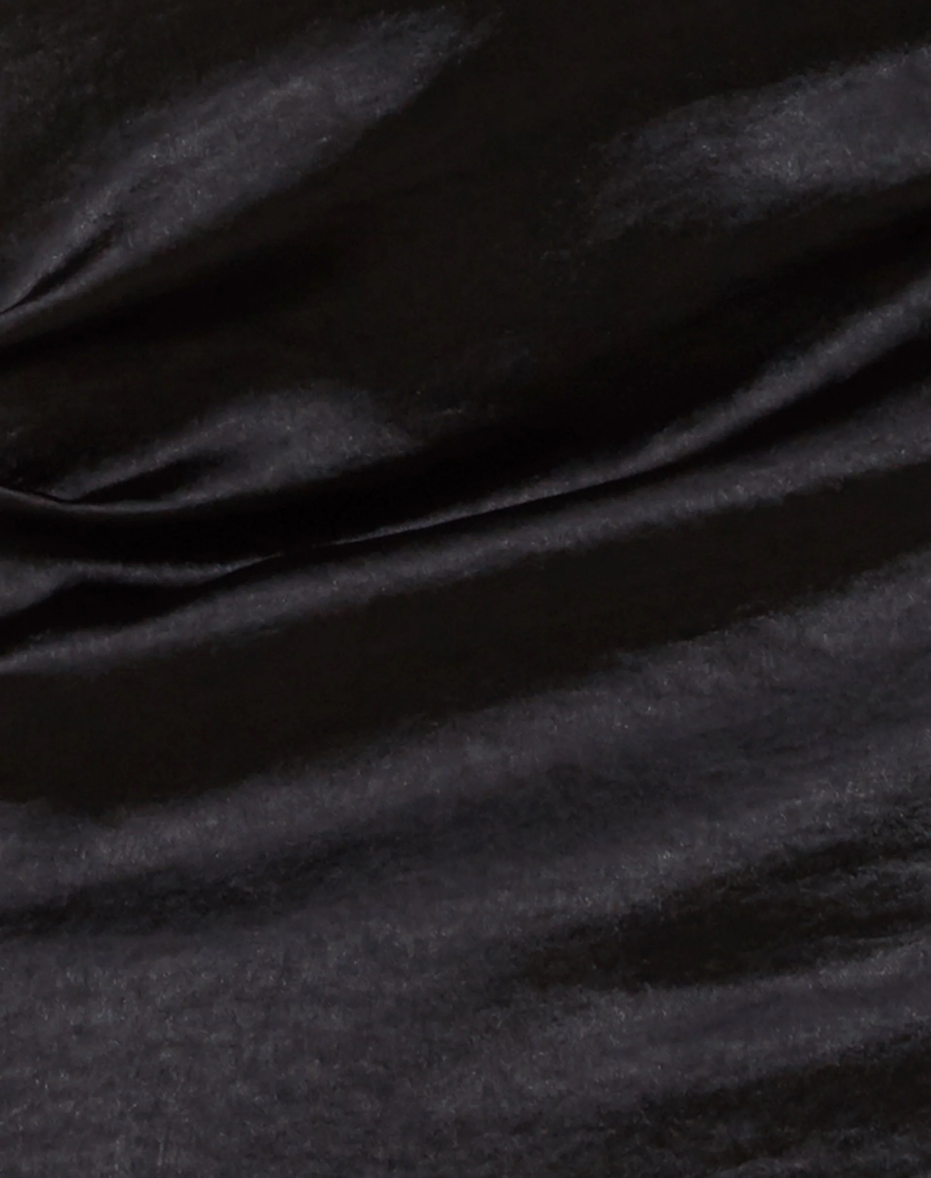 Araya Mini Skirt in Satin Black - Image 5