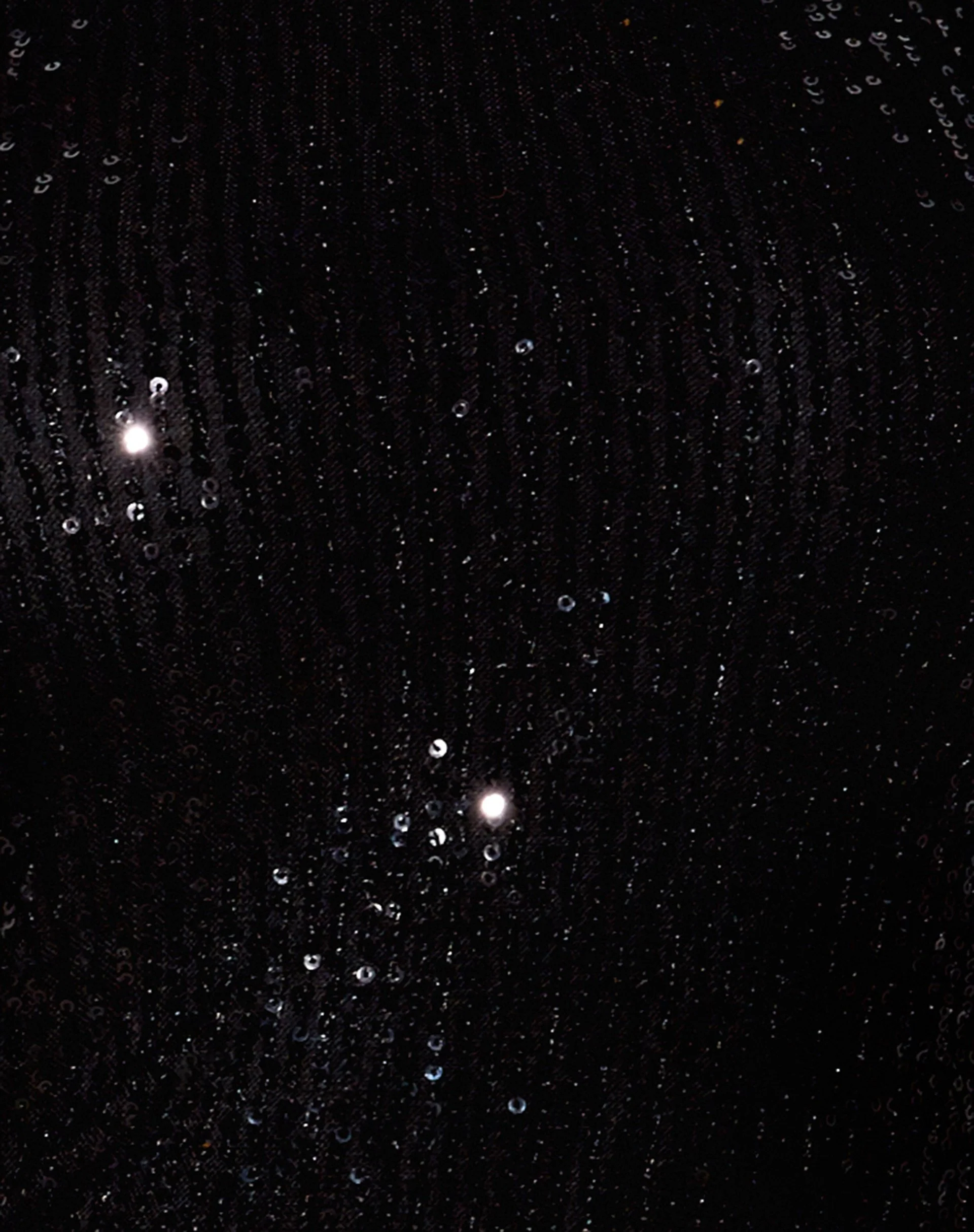 Ardilla Bodycon Dress in Drape Sequin Black - Image 5