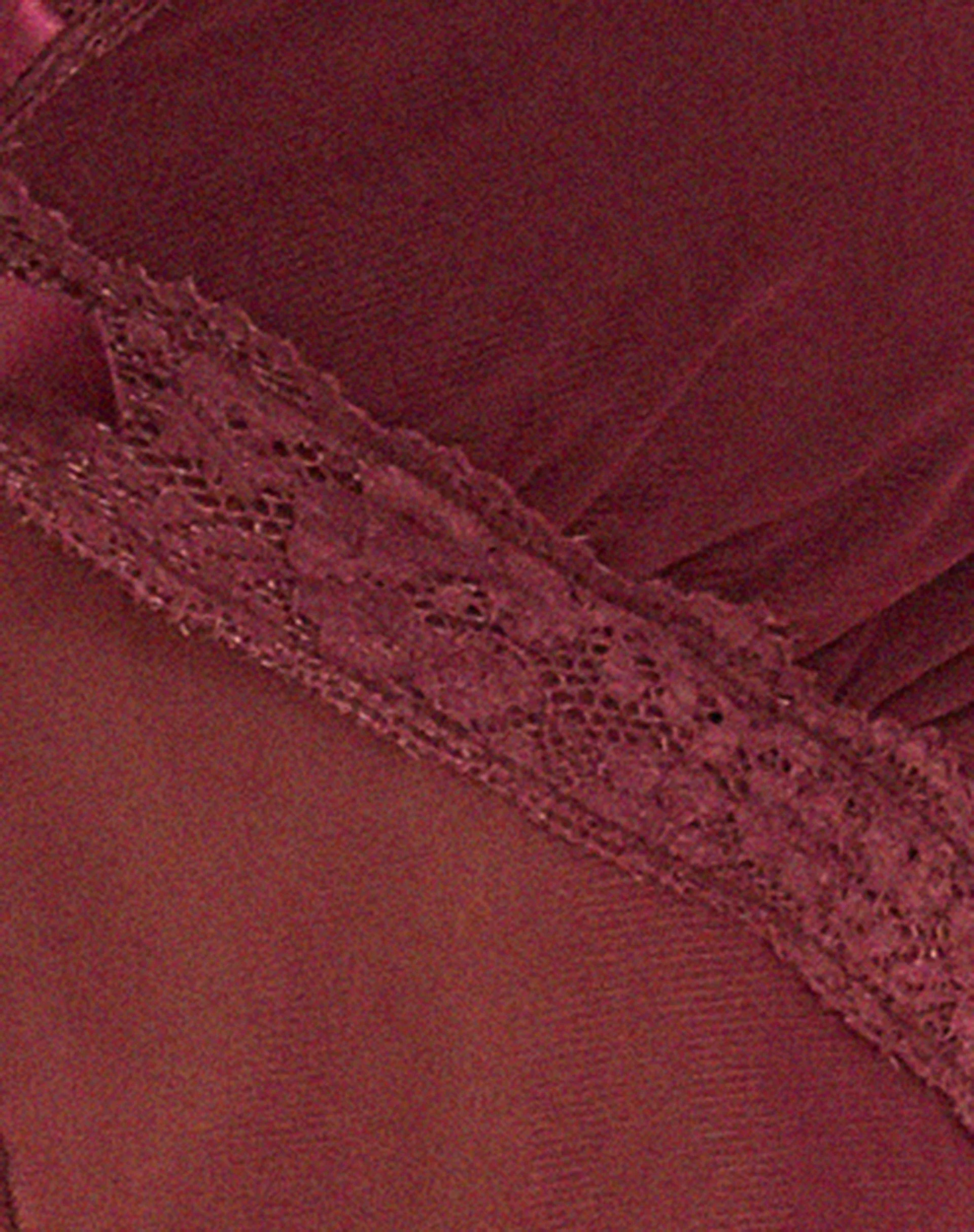 Ariela Butterfly Top in Burgundy - Image 5