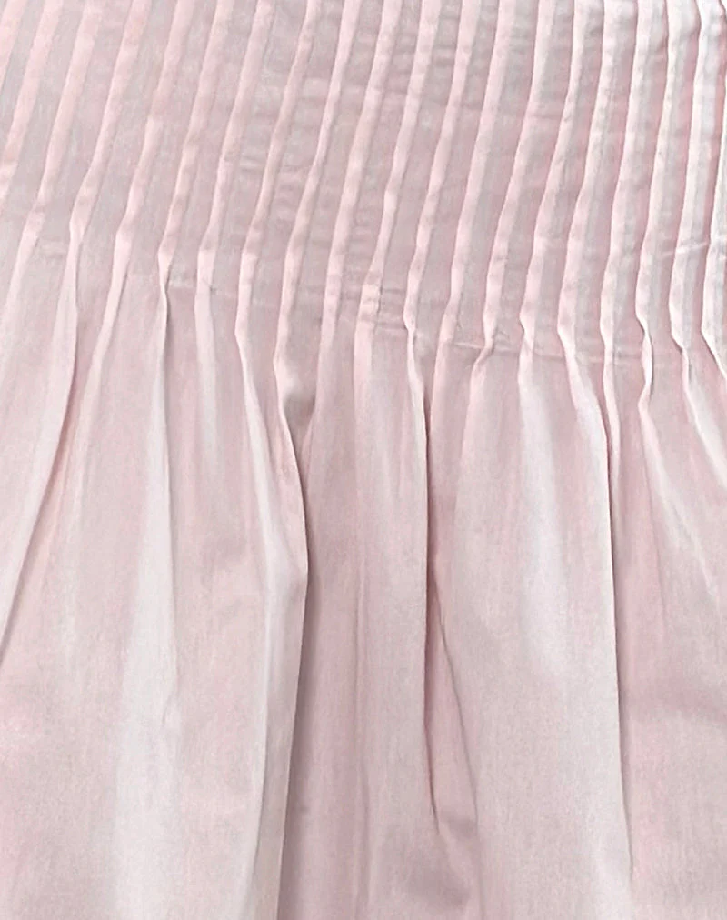 Asada Midi Skirt in Light Pink - Image 6