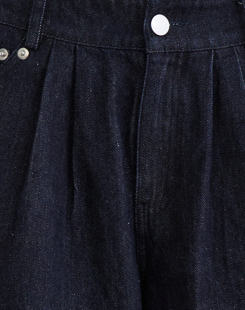 Banaran Balloon Trouser in Chambray Indigo - Image 7