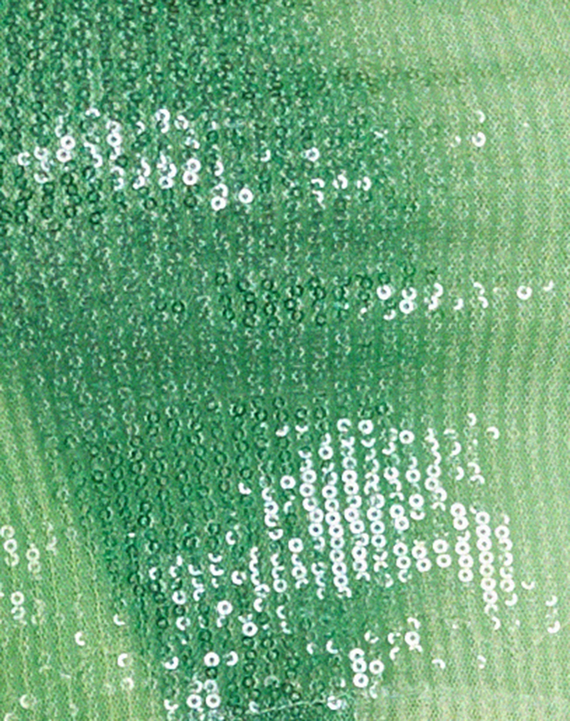 Bandira Bandeau Top in Sequin Solarized Green - Image 7