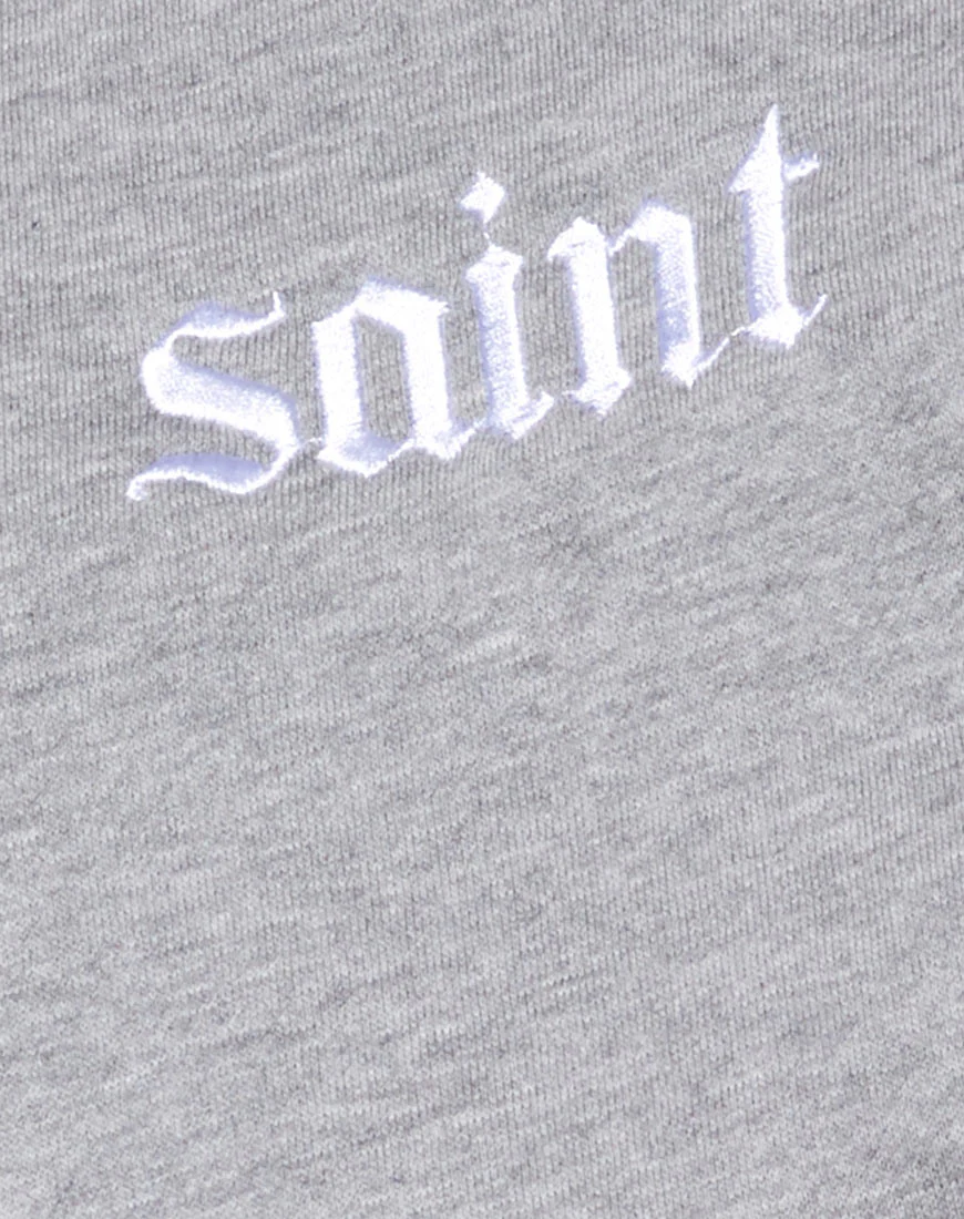 Basta Jogger in Grey Marl 'Saint' Embro - Image 7