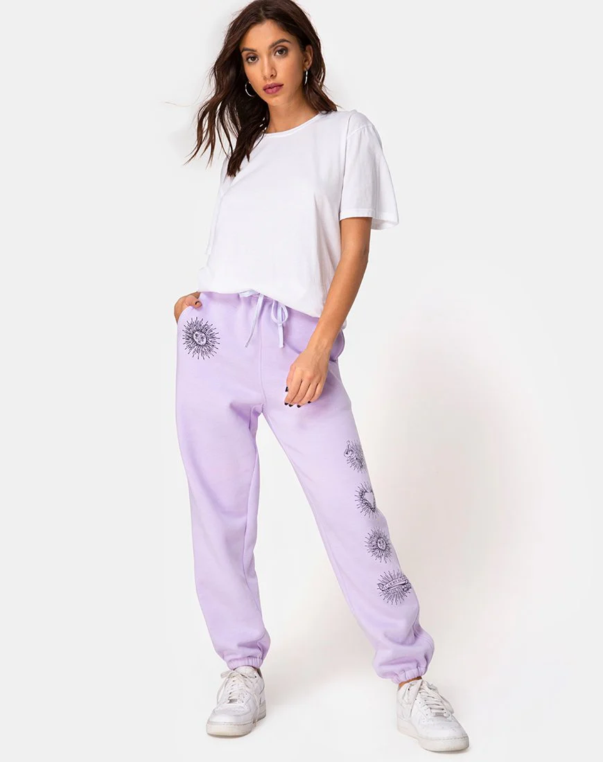 Basta Jogger in Lilac 'All Of My Bones' - Image 4