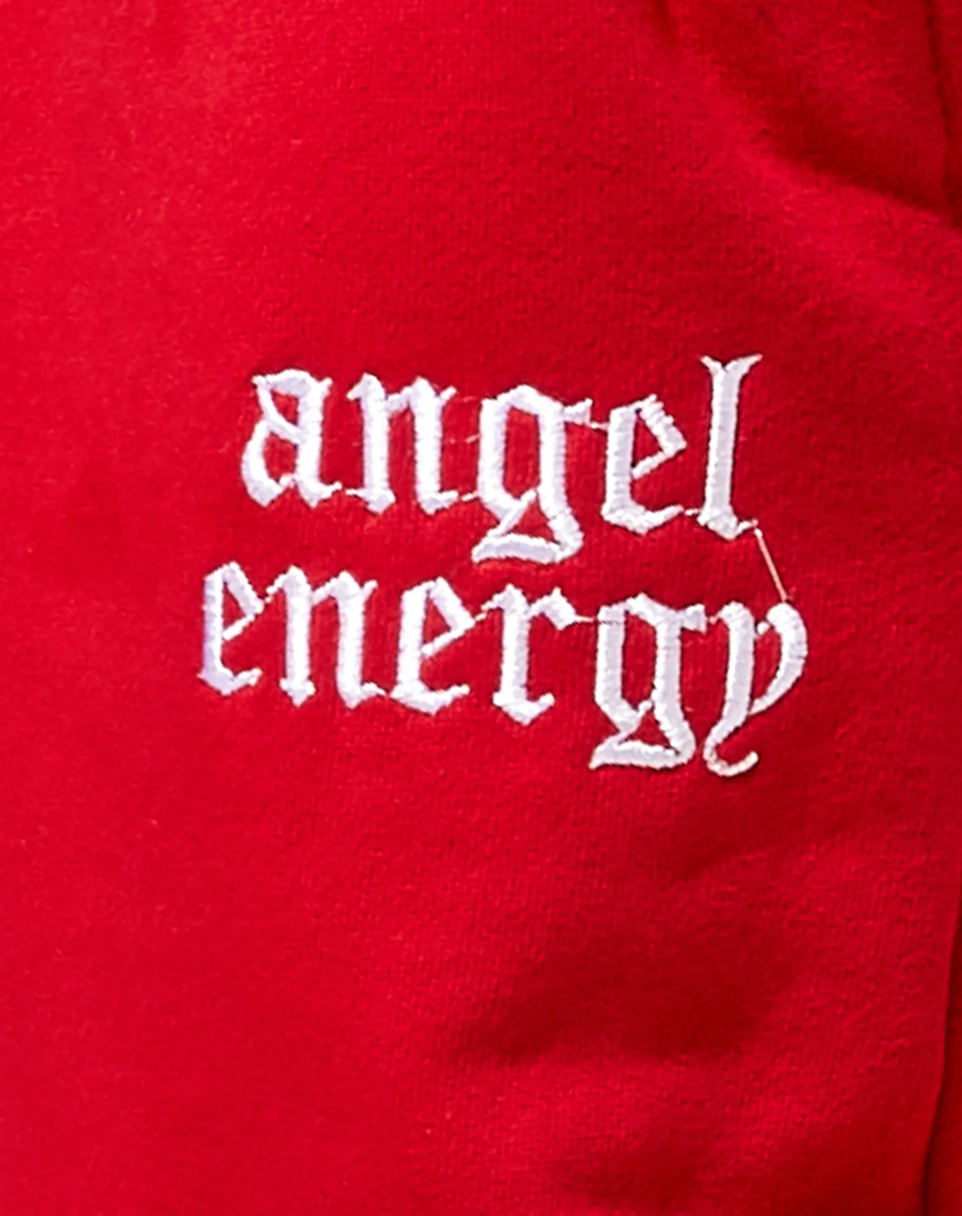 Basta Jogger in Racing Red with 'Angel Energy' Embro - Image 4