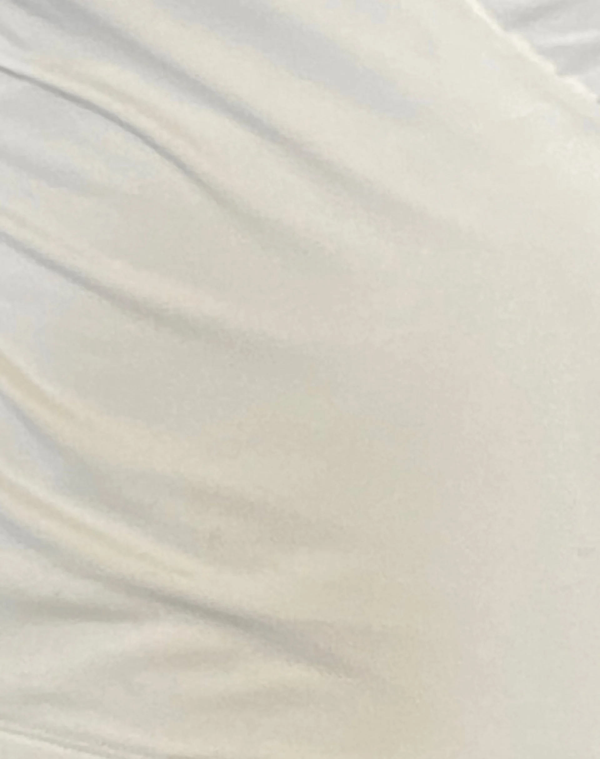 Bea Cross Front Top in Ivory Soft Touch - Image 6