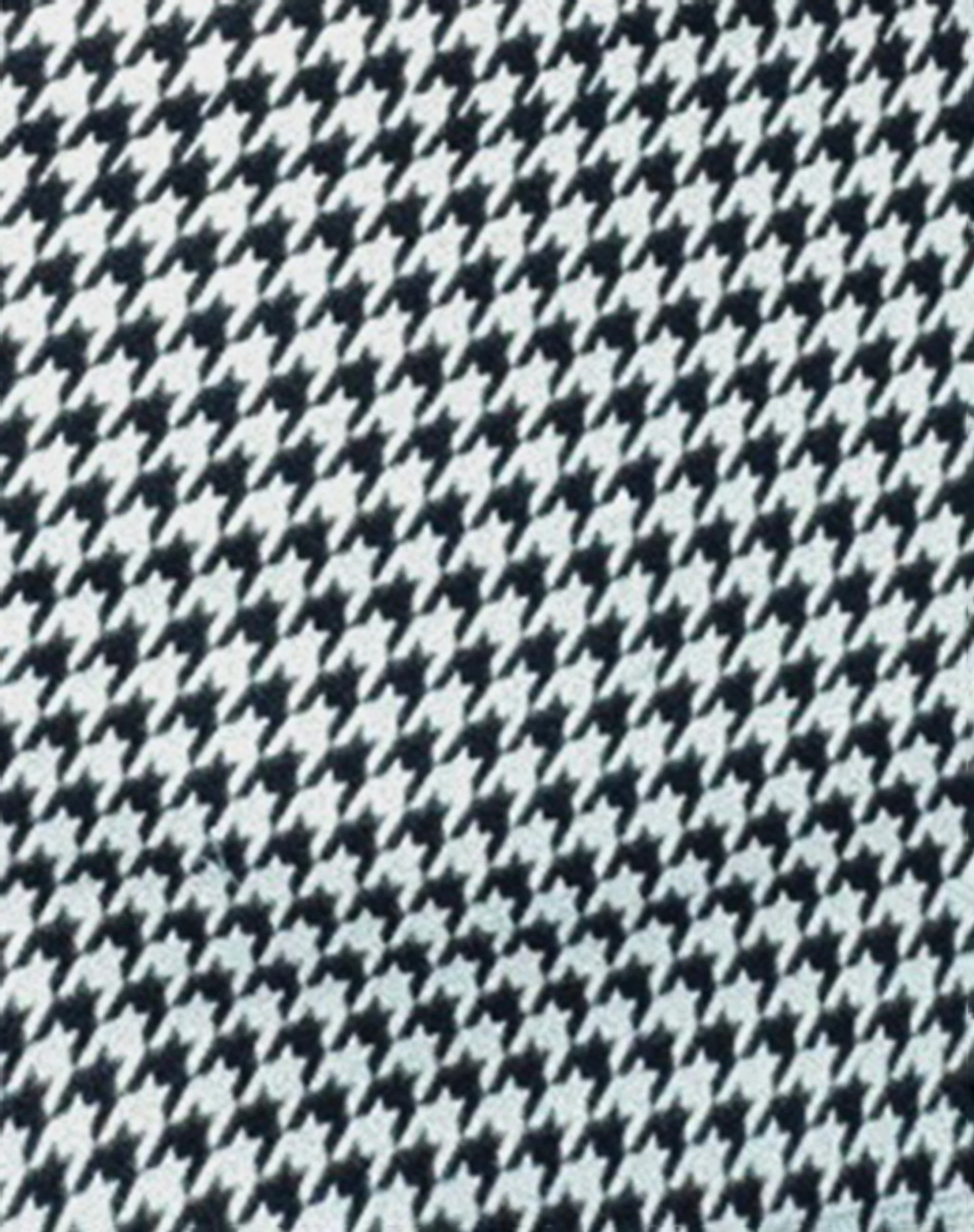 Bebeka Micro Mini Skirt in Monochrome Dogtooth - Image 6