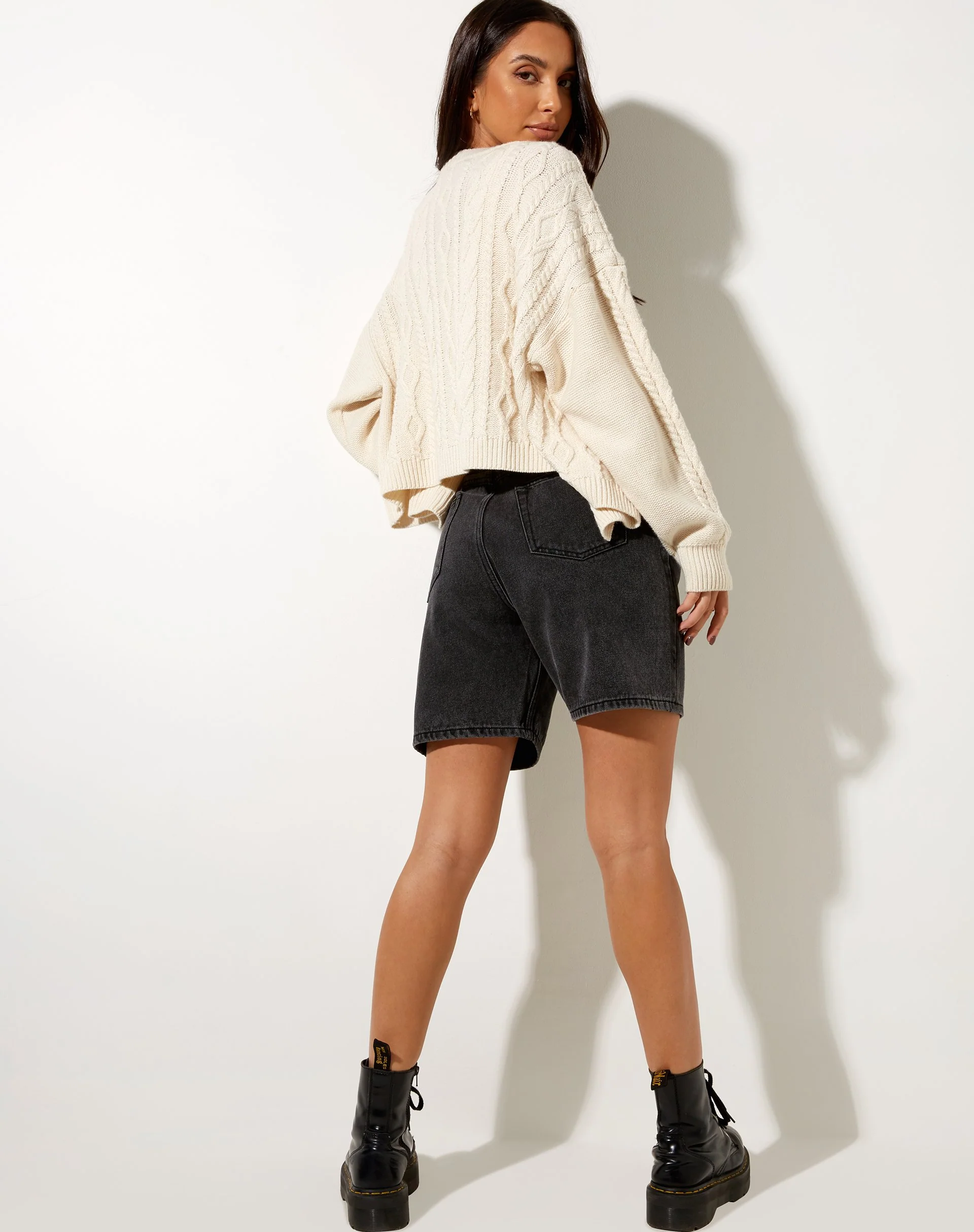 Beira Cardi in Ivory - Image 3