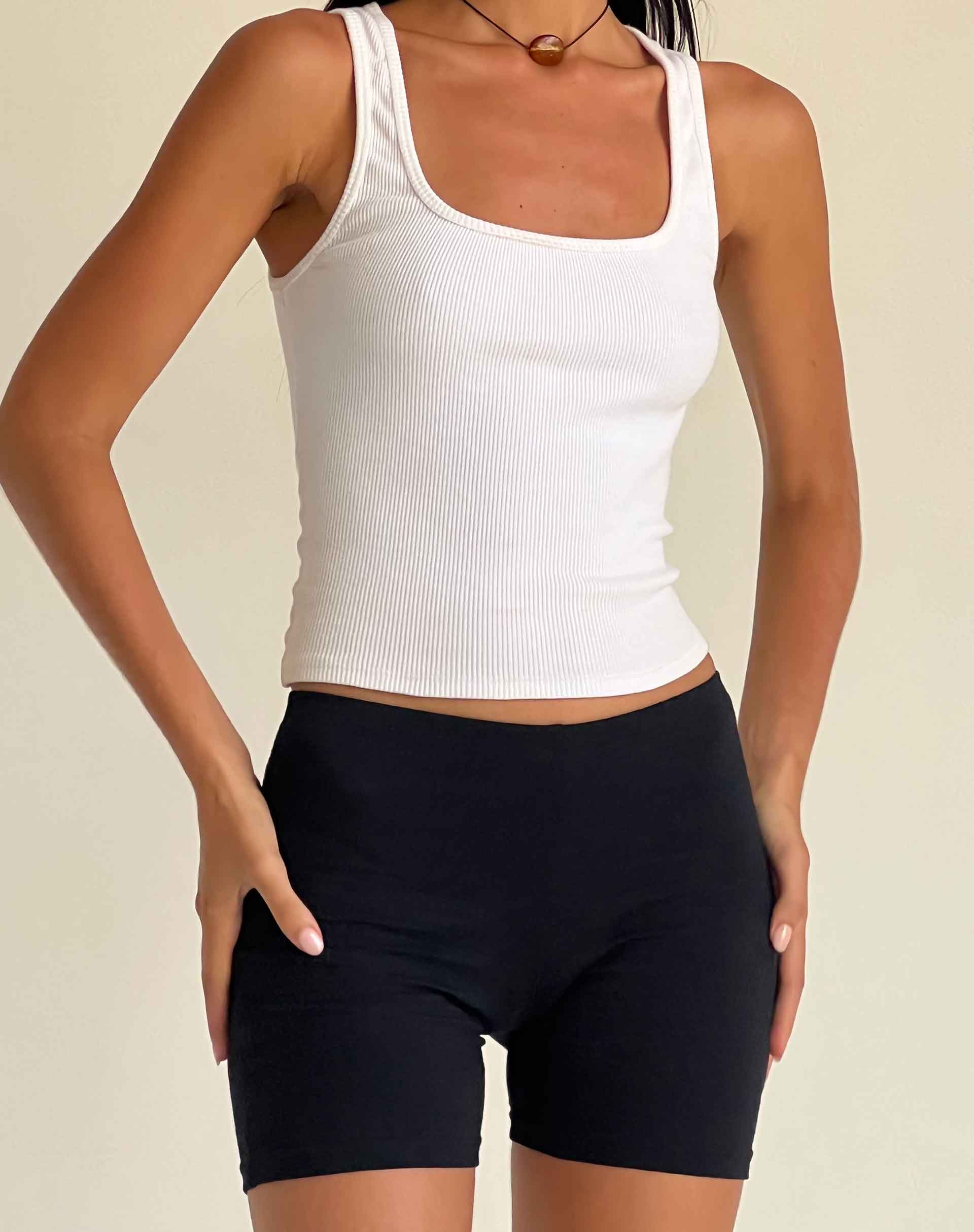 Biker Short in Black - Image 2