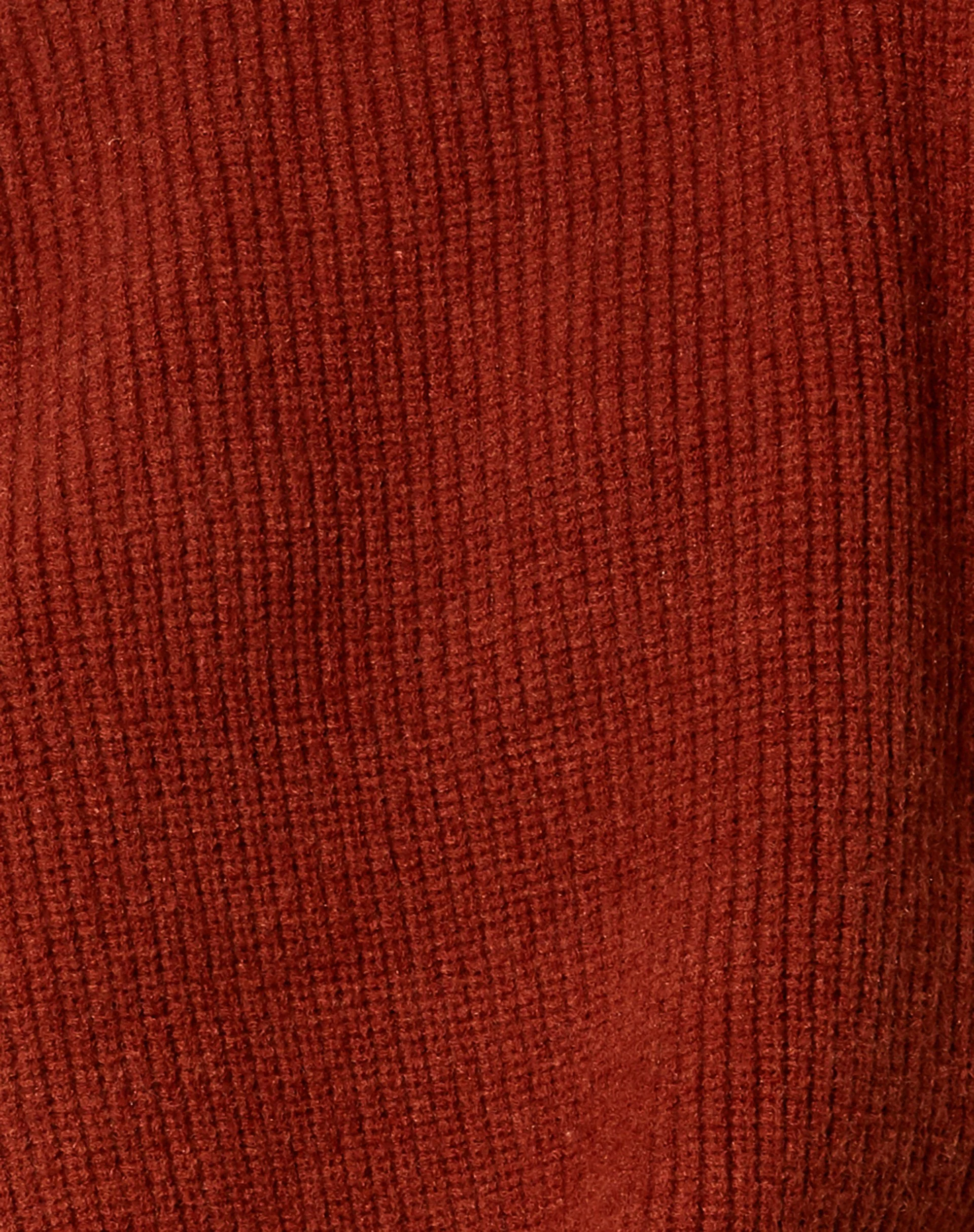 Bondy Jumper in Knit Brick - Image 6