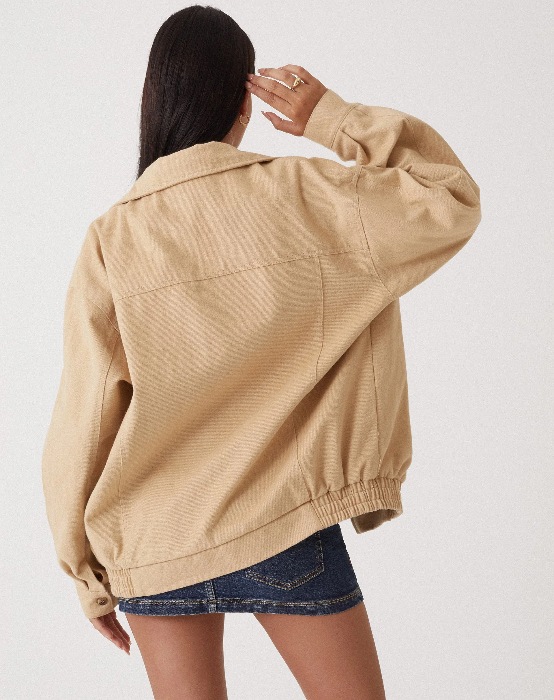 MOTEL X OLIVIA NEILL Cavita Jacket in Tan - Image 5