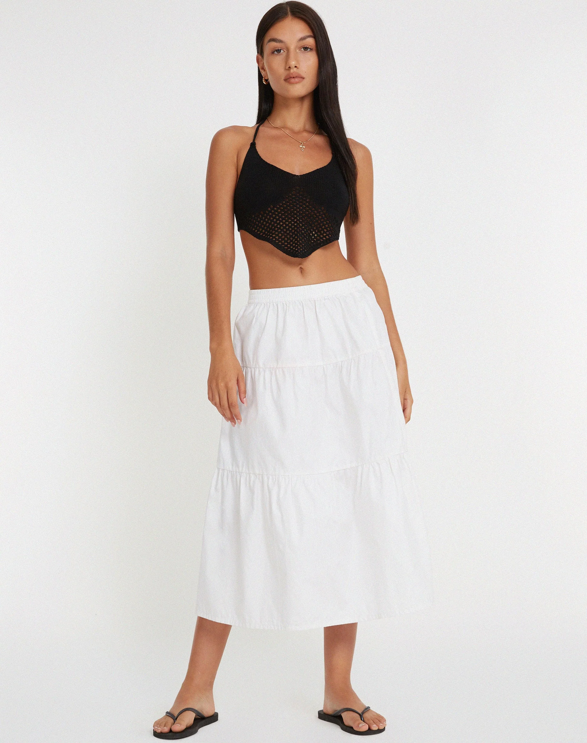 Cenova Crop Top in Black - Image 5