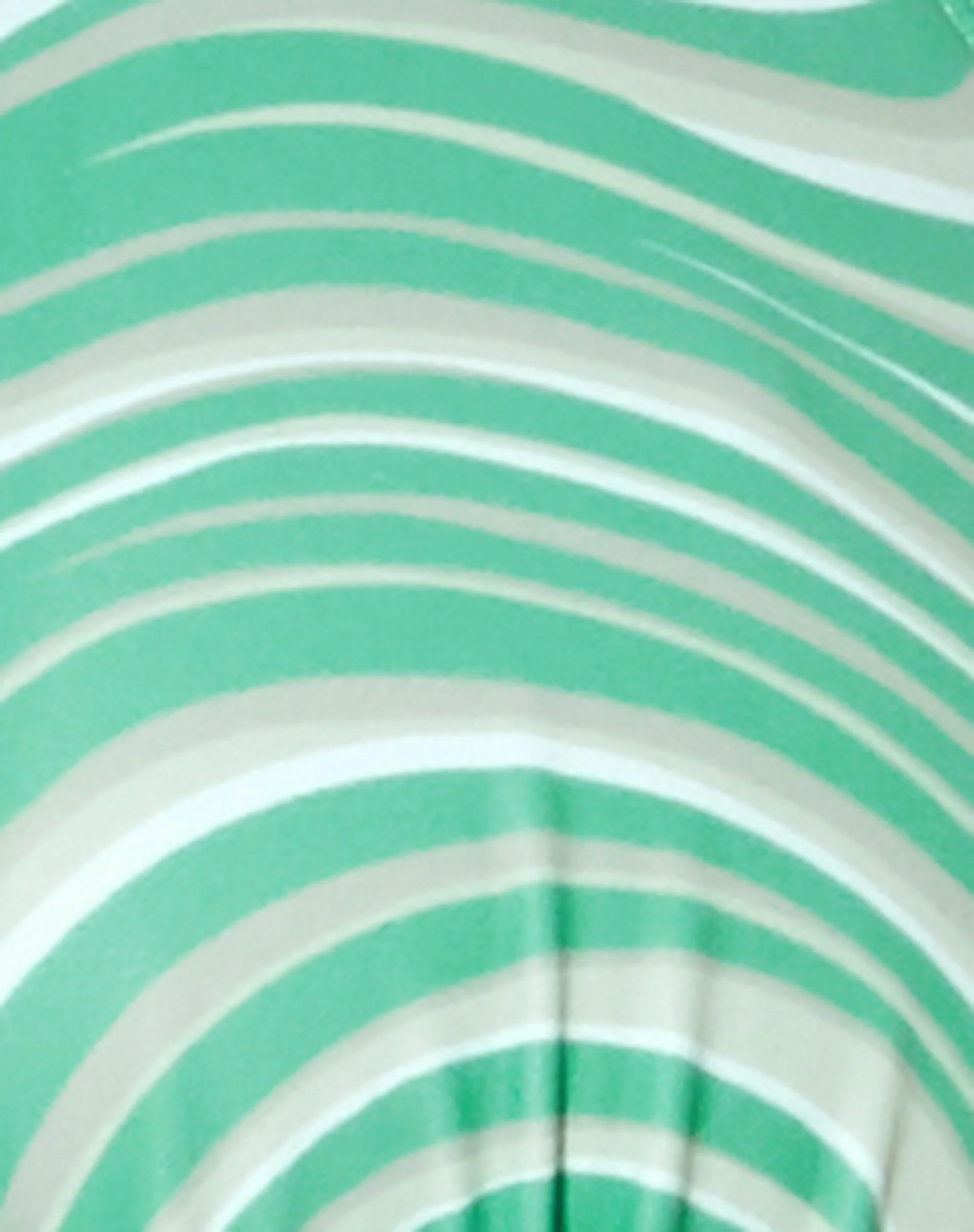 Cerry Plunge Bikini Top in 70's Ripple Green - Image 6