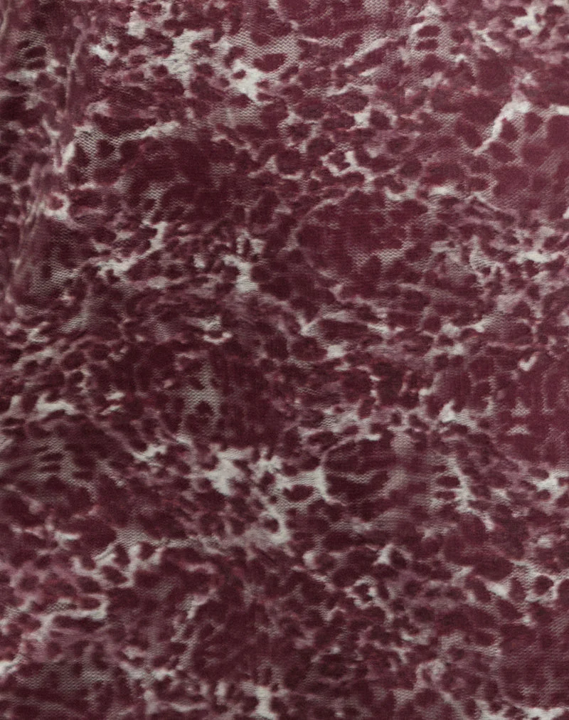 Codami Mini Dress in Abstract Leo Spot - Image 6