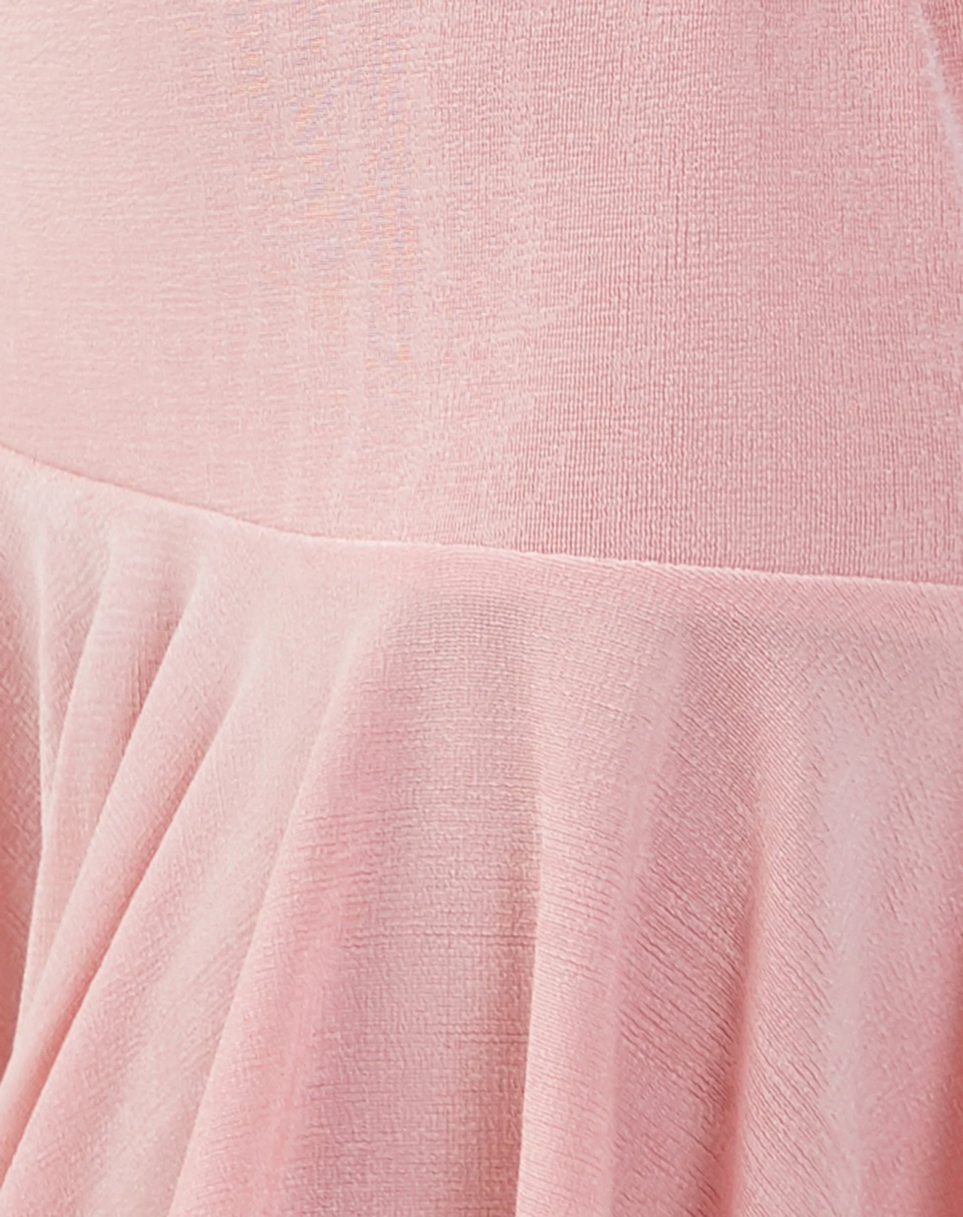 Cordelia Long Sleeve Cut Out Mini Dress in Pink - Image 5