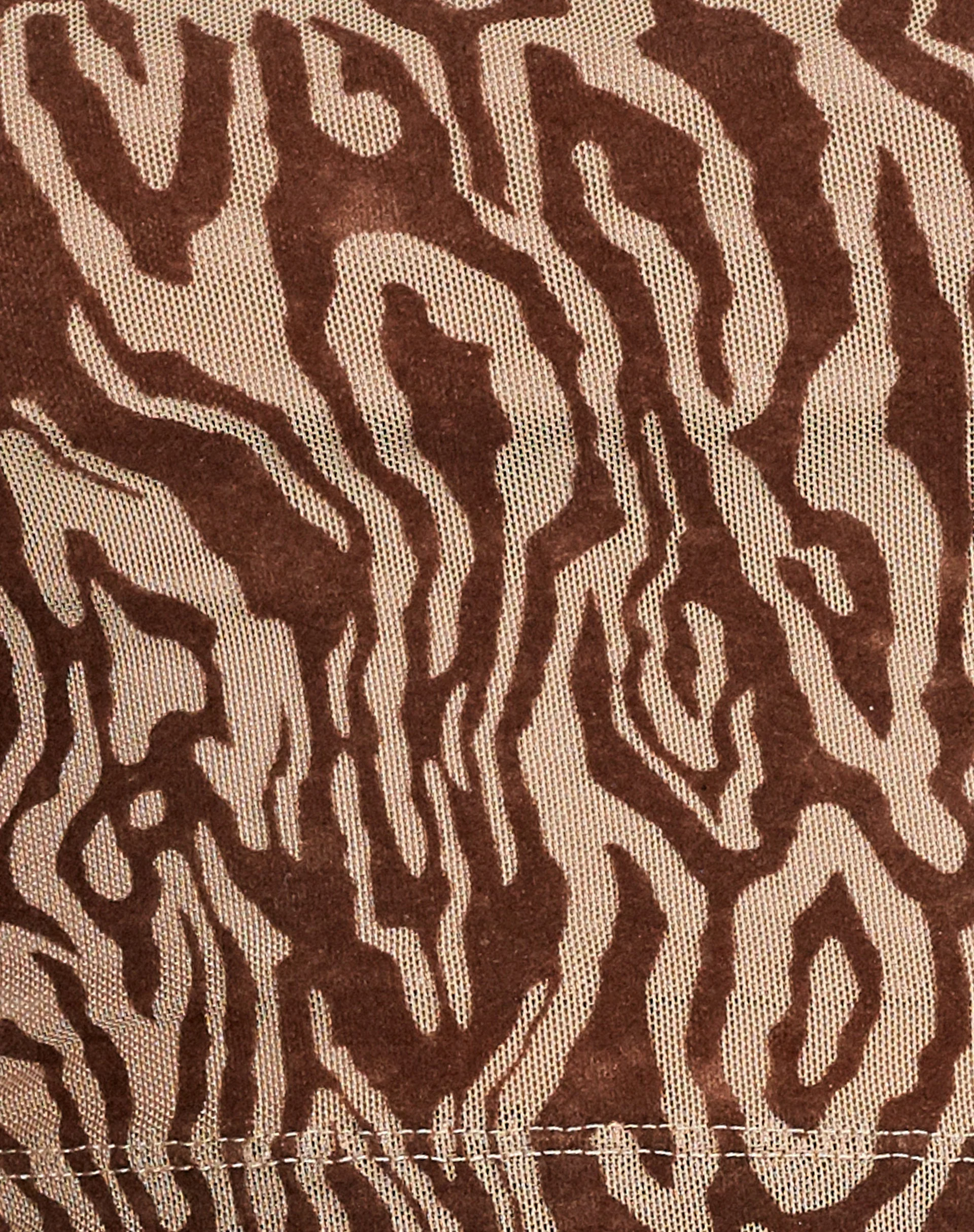 Corinna Long Sleeve Top in Animal Ripple Flock - Image 8