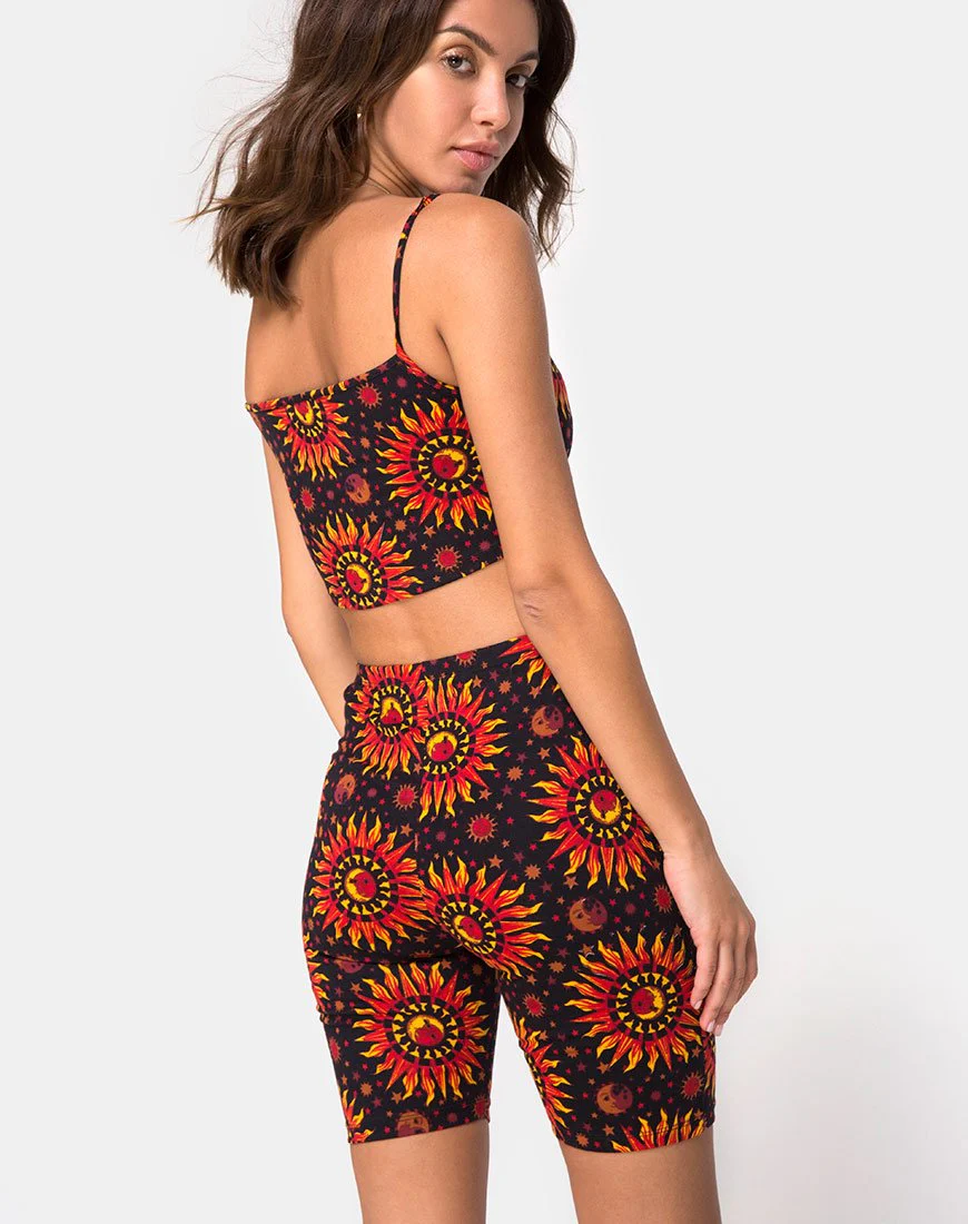Cycle Short in Hot Sun  X Princess Polly - Image 2