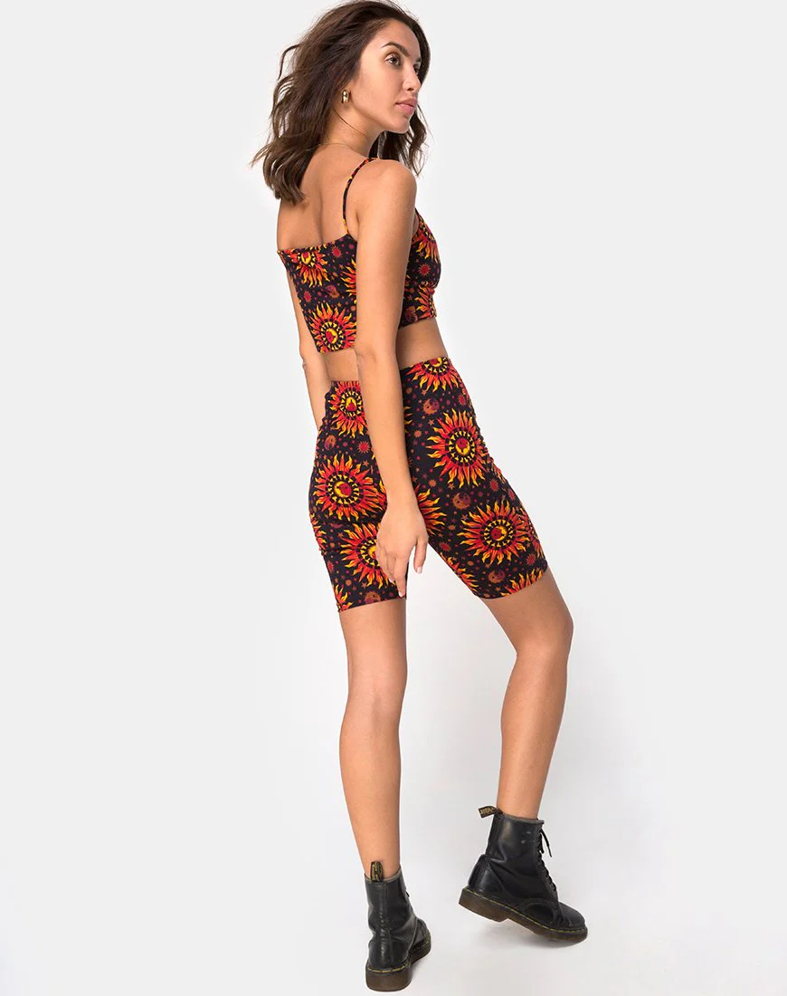 Cycle Short in Hot Sun  X Princess Polly - Image 4