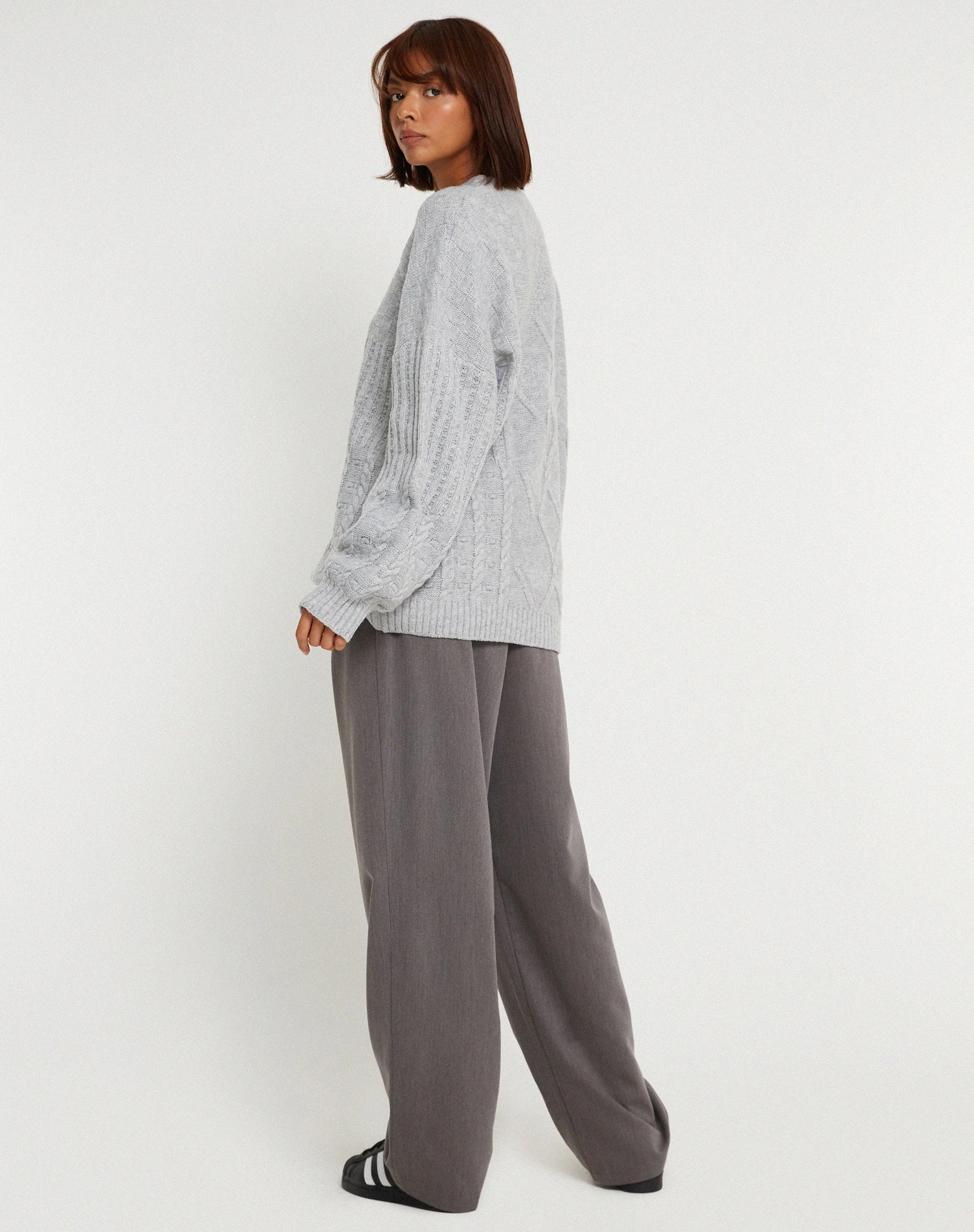 Danar Jumper in Light Grey - Image 4