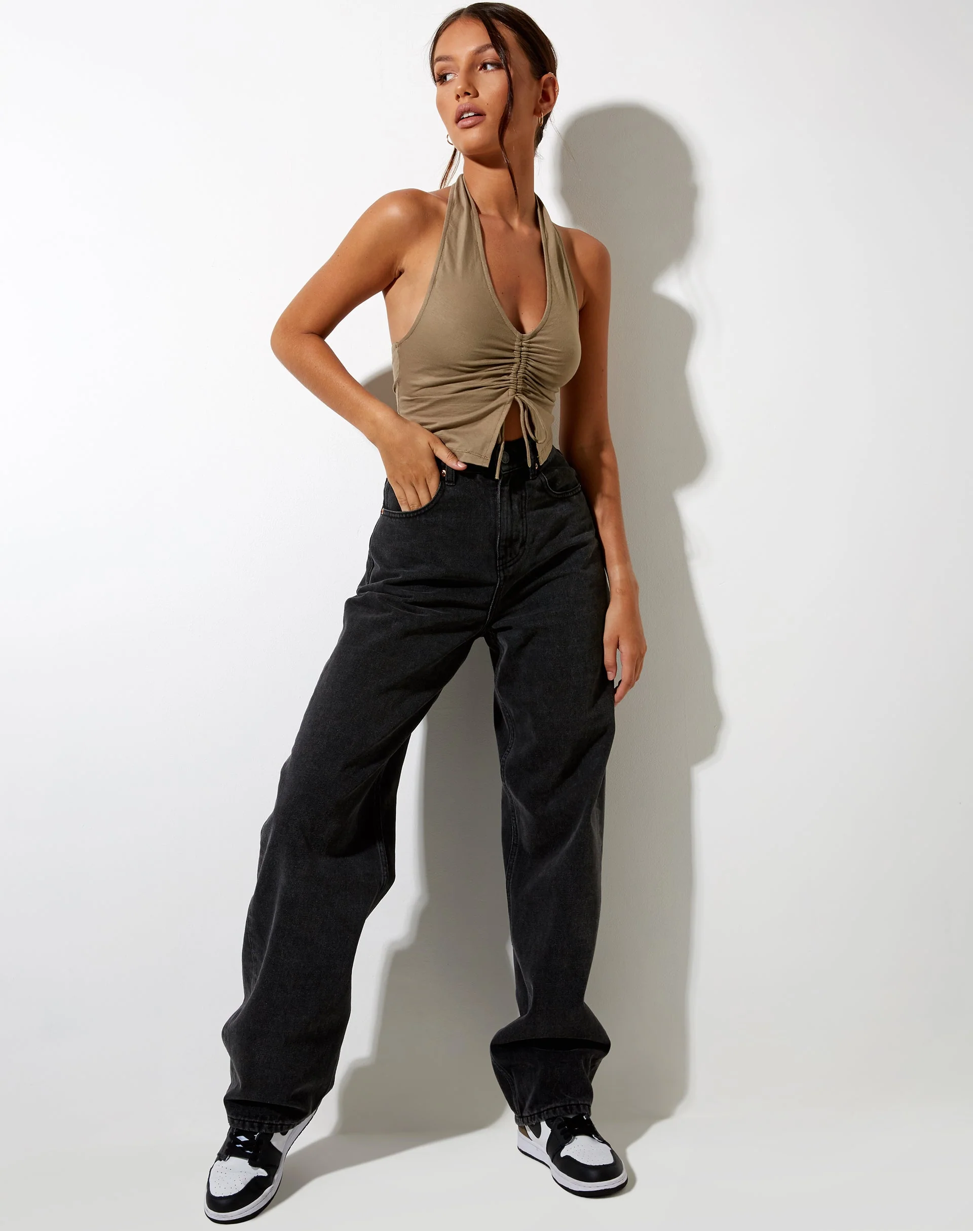 Dapa Vest Top in Eucalyptus - Image 3