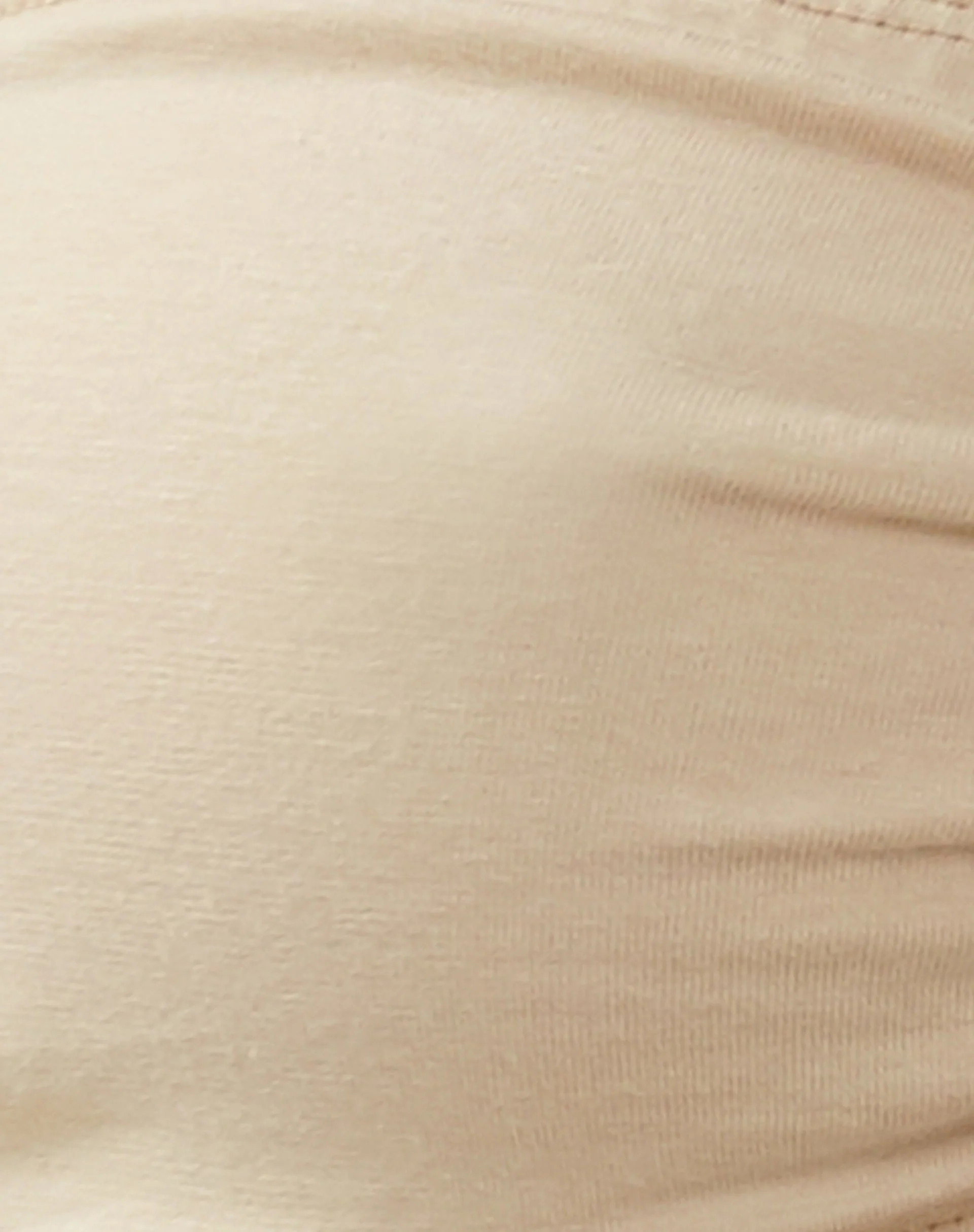 MOTEL X JACQUIE Dayu Bandeau Crop Top in Coconut Milk - Image 6