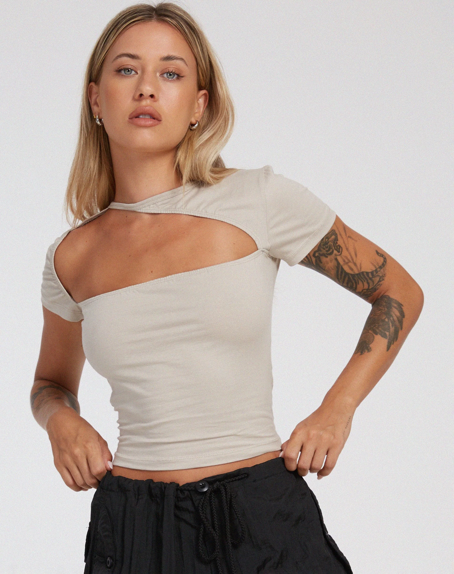 Desiree Top in Coconut Milk - Image 3