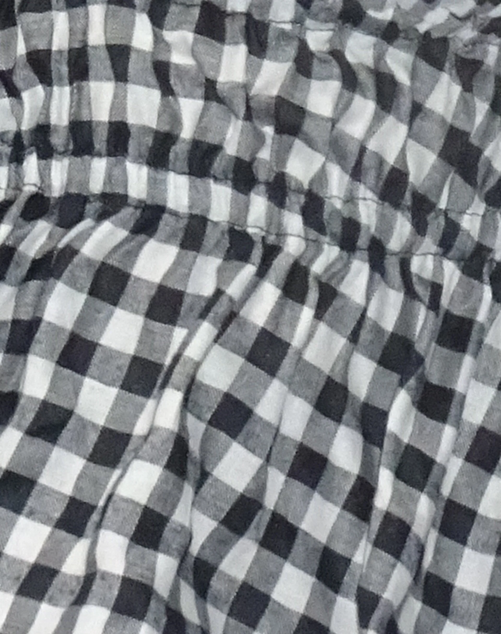 Dilara Cami Top in Black and White Gingham - Image 6