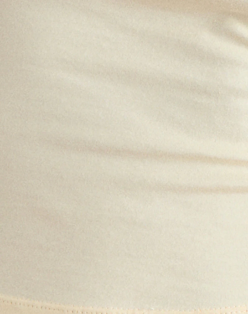 Dudley Vest Top in Buttermilk - Image 7
