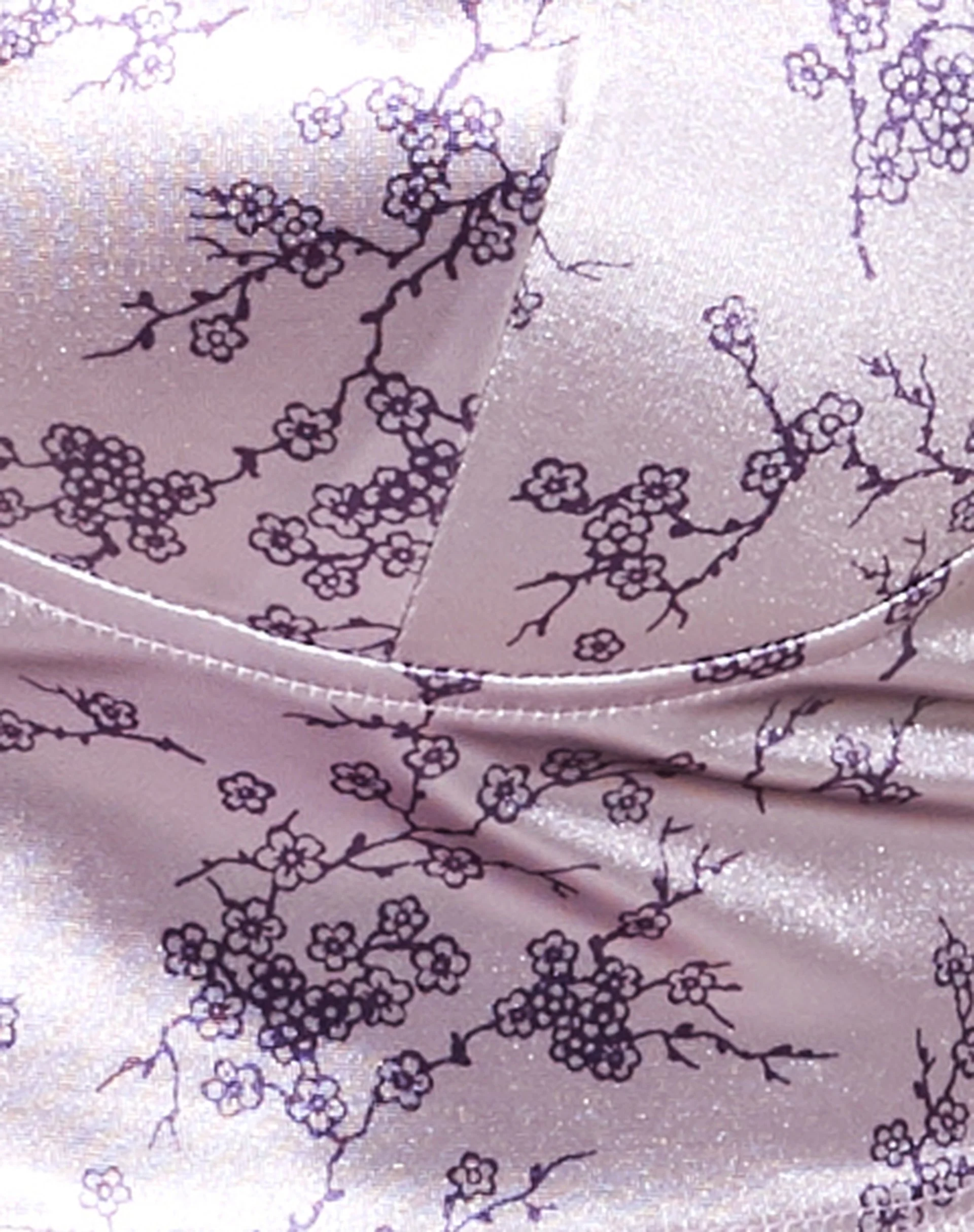 Dyla Crop Top in Sakura Blossom Lilac - Image 5