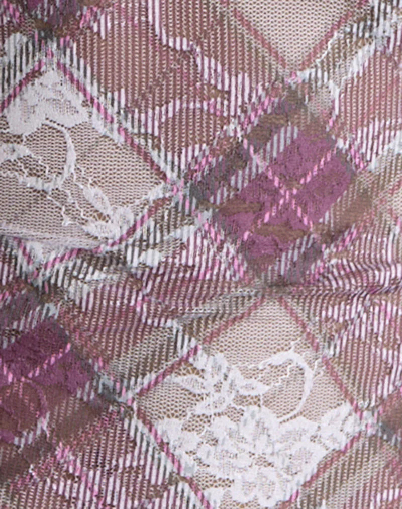 Eireen Top in Country Check Multi - Image 6