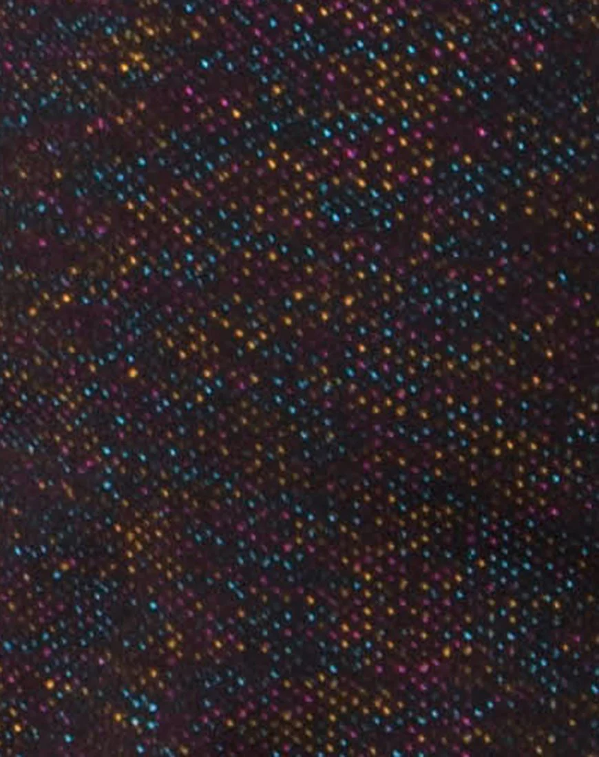 Elle Swimsuit in Glitter Black - Image 5