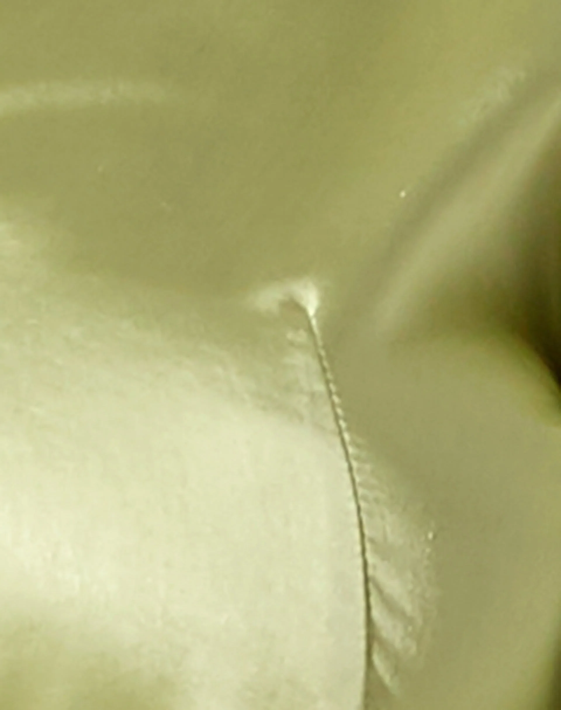 Elyse Crop Top in Satin Nile Green - Image 5
