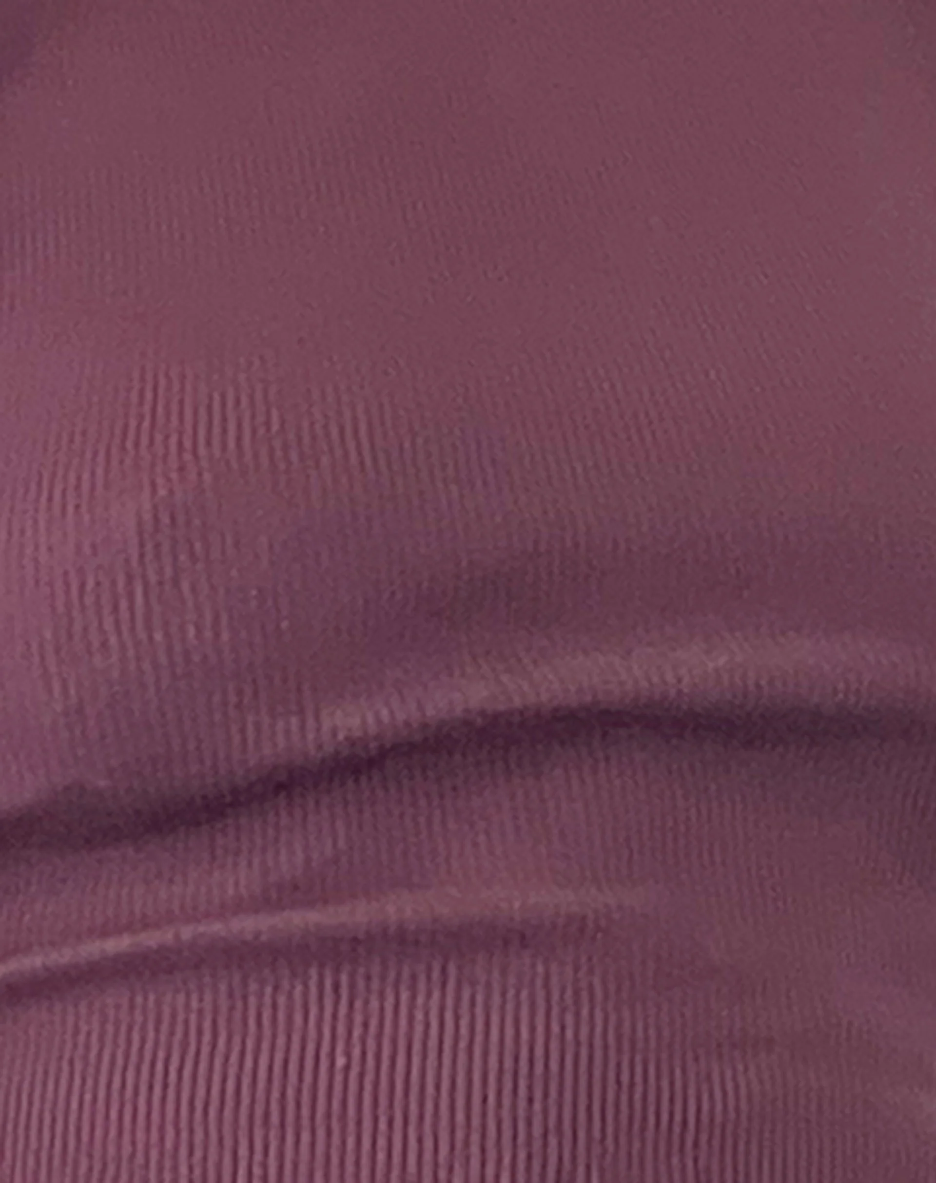 Elyto Ribbed Open Back Tee in Mauve - Image 5