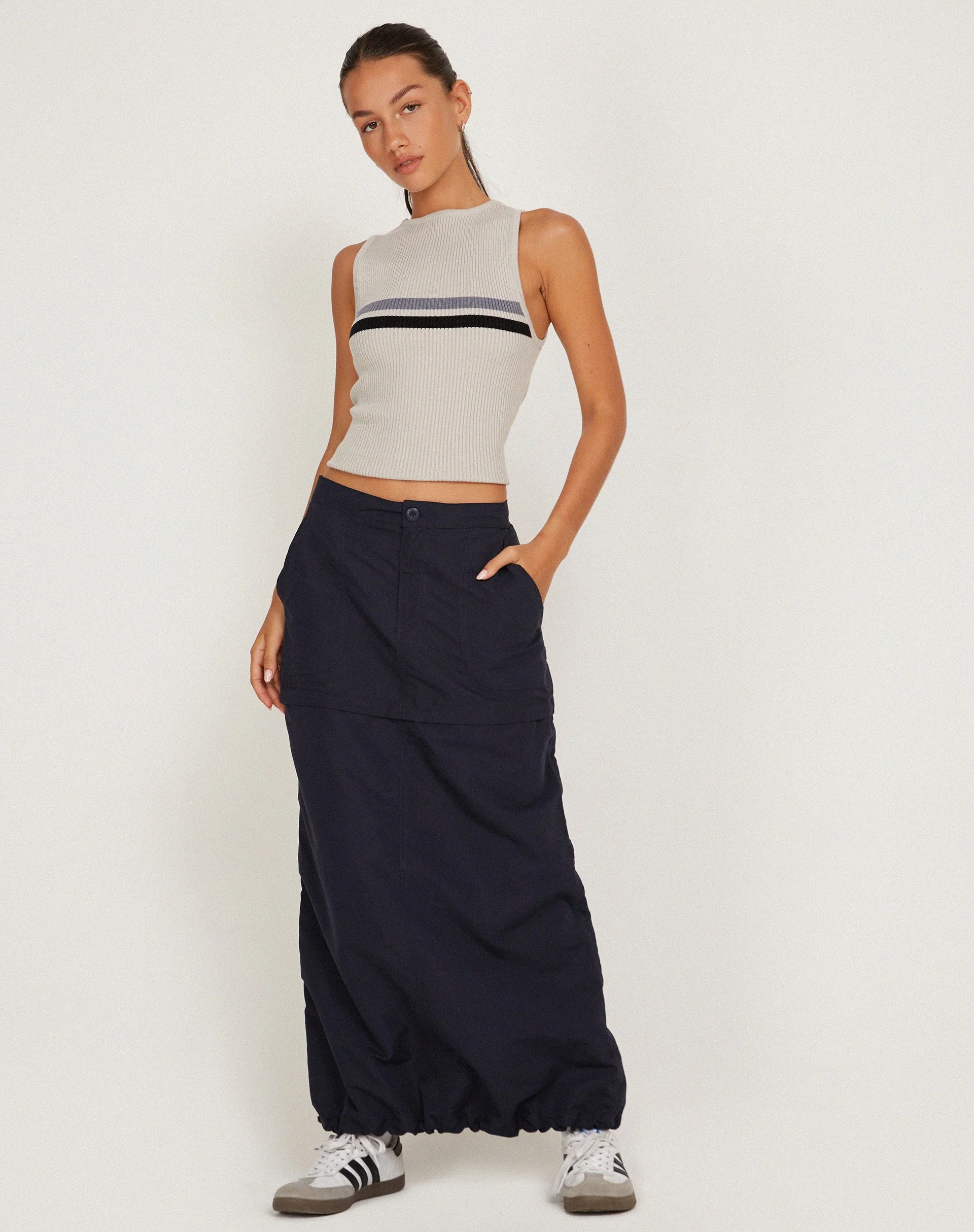 EUDORA SKIRT NAVY - Image 5