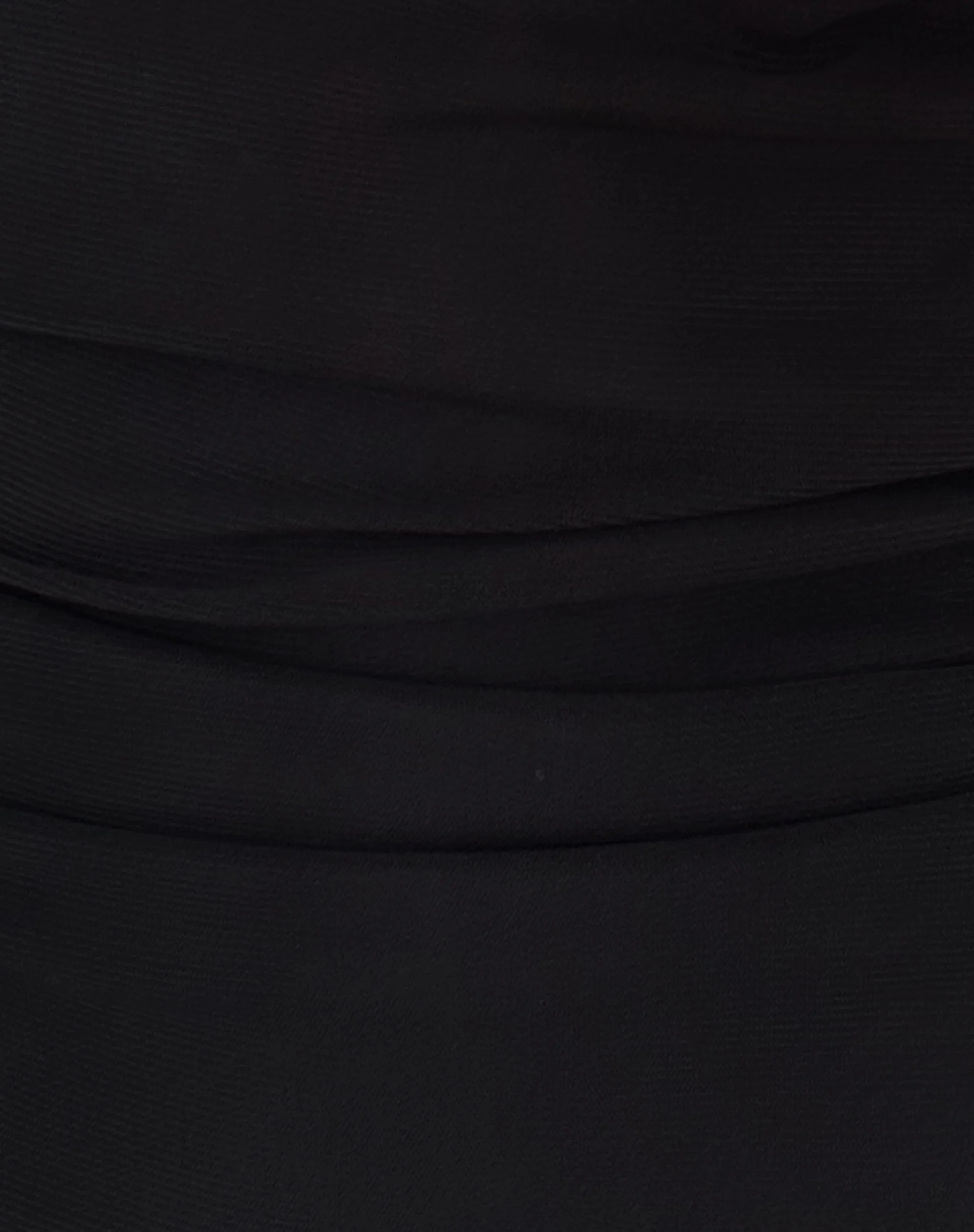 Evelina One Shoulder Top in Black Mesh - Image 7