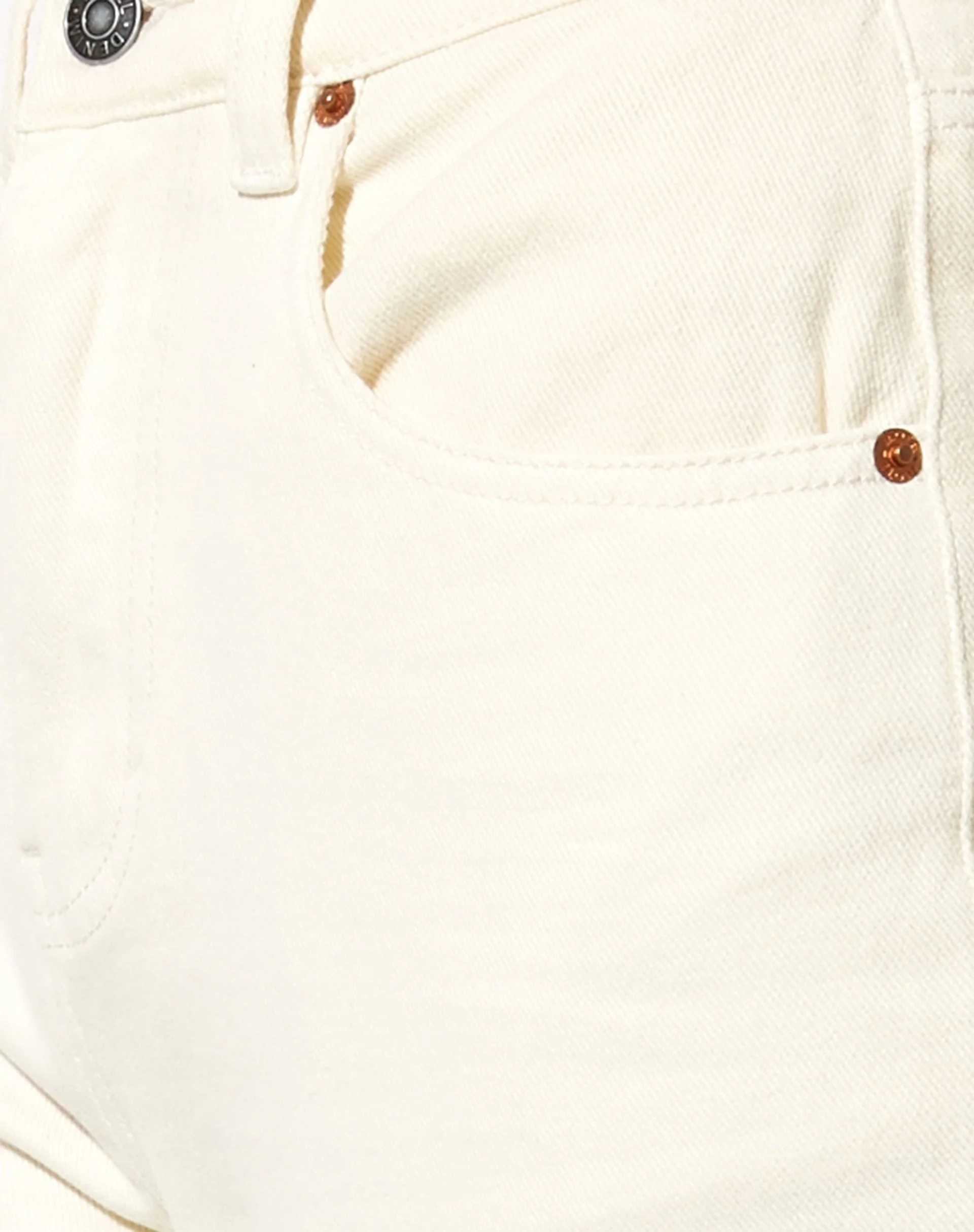Roomy Extra Wide Jeans in Off White - Image 7
