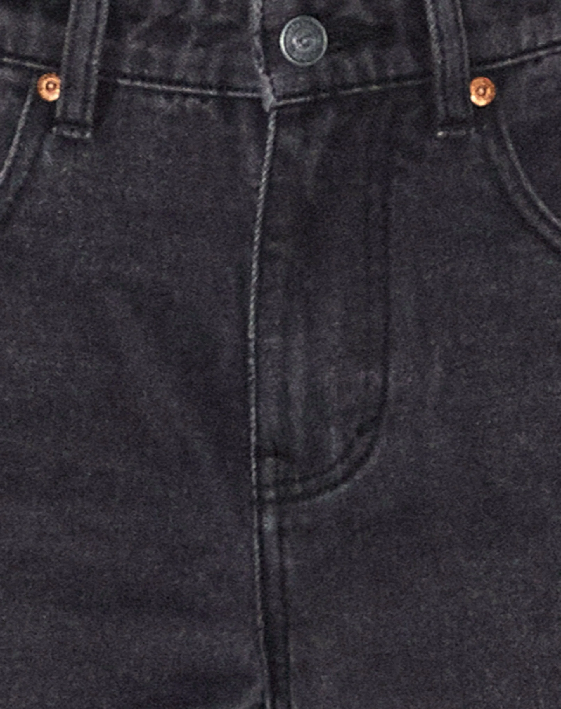 Roomy Extra Wide Low Rise Jeans in Black Wash - Image 6