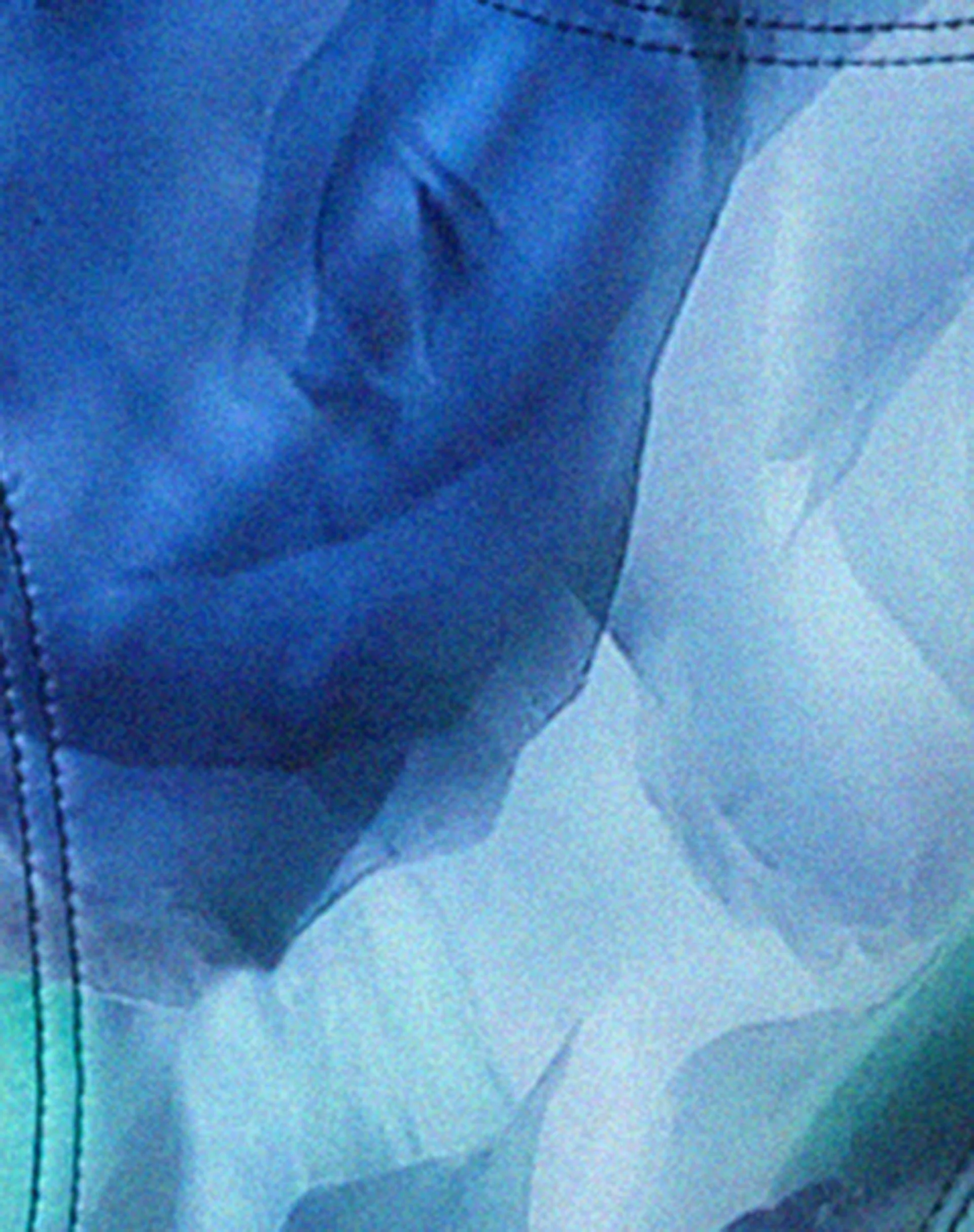 Farida Bikini Bottoms in Abstract Floral Blue - Image 7