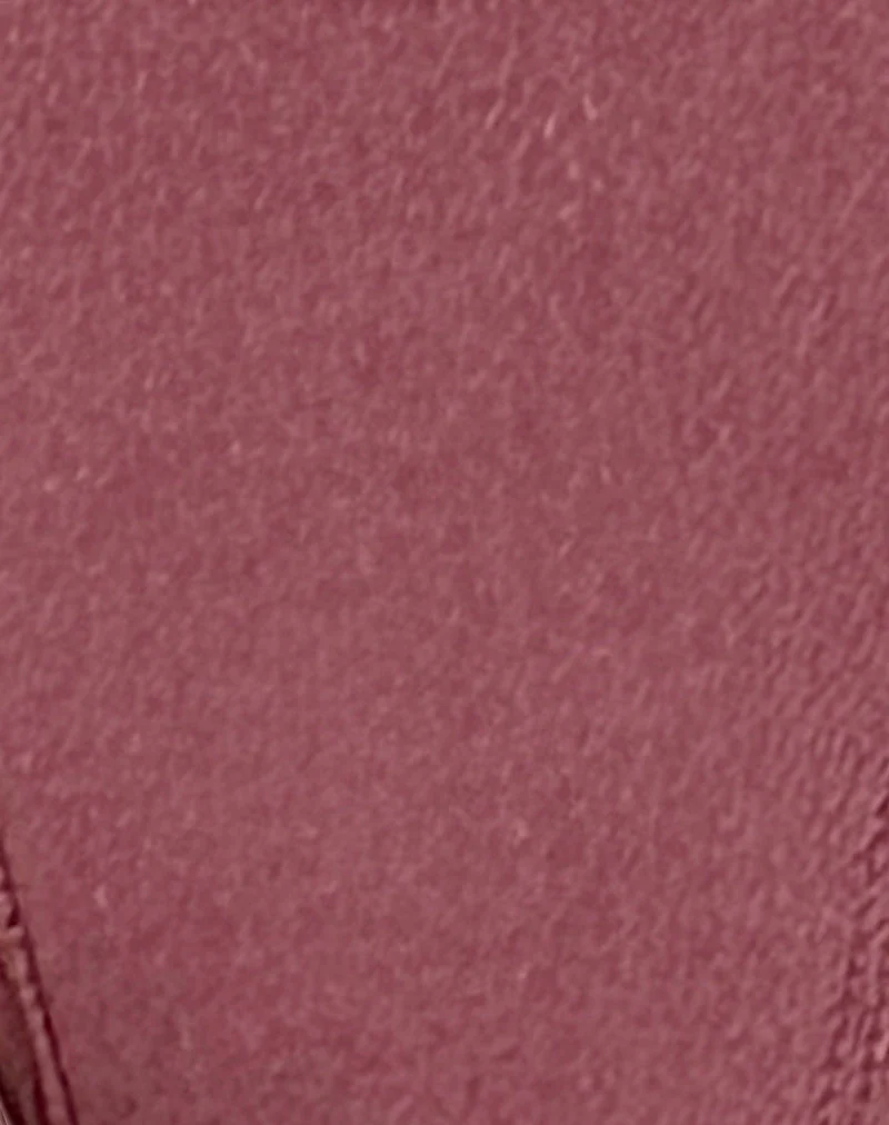 Farida Bikini Bottom in Deep Mauve - Image 7