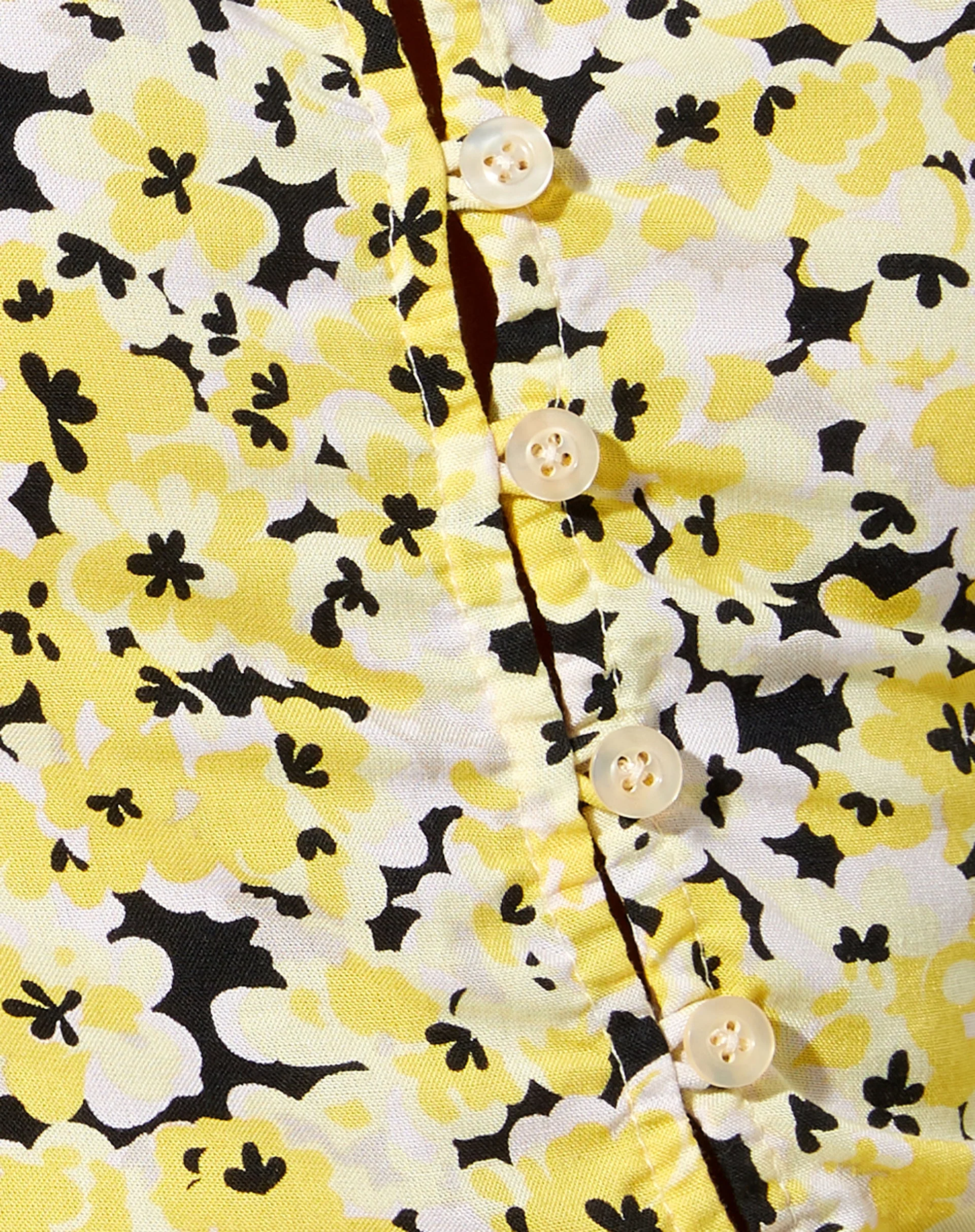 Flaba Crop Top in Sunflower Pop Yellow - Image 5