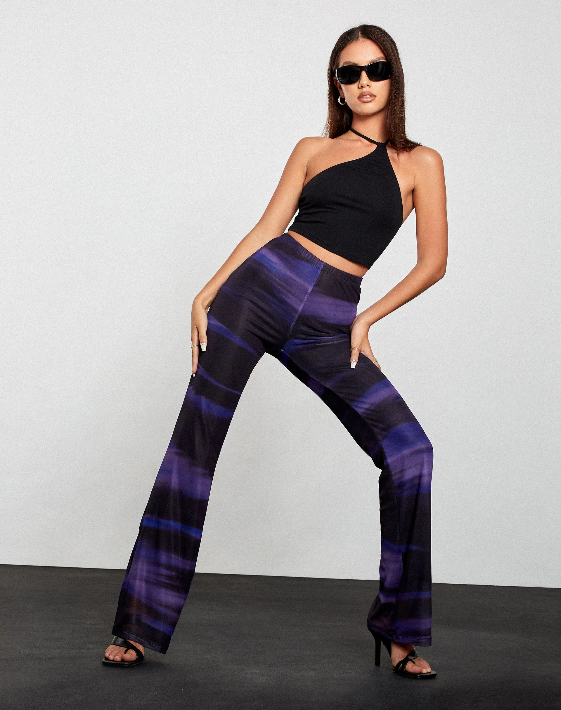 Ford Crop Top in Lycra Black - Image 5