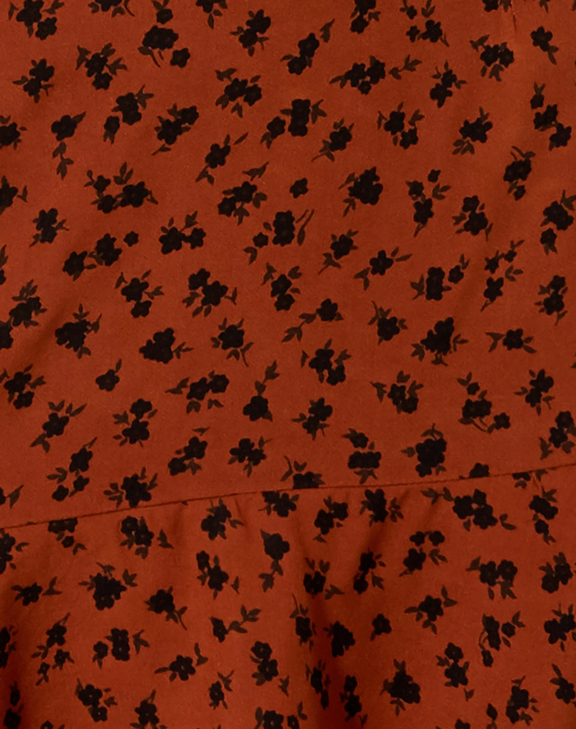 Gaelle Mini Skirt in Dainty Daisy Bombay Brown - Image 5