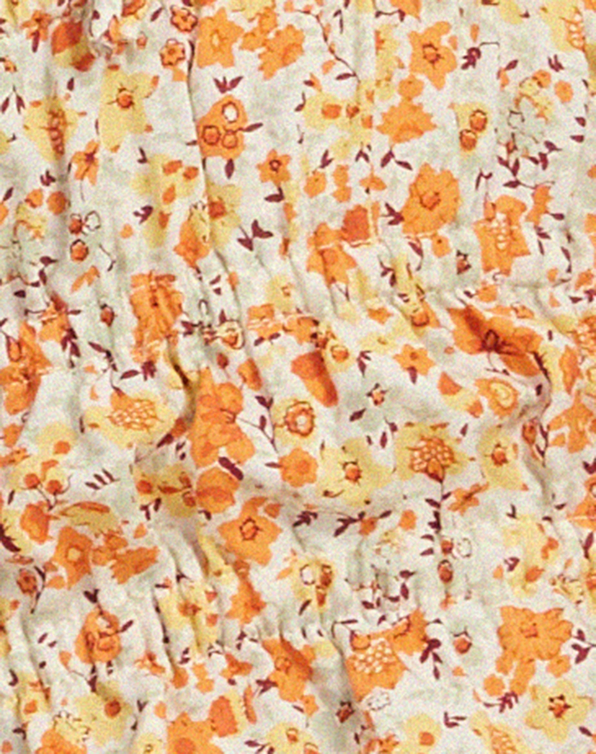 Galo Top in Ditsy Tangerine - Image 6