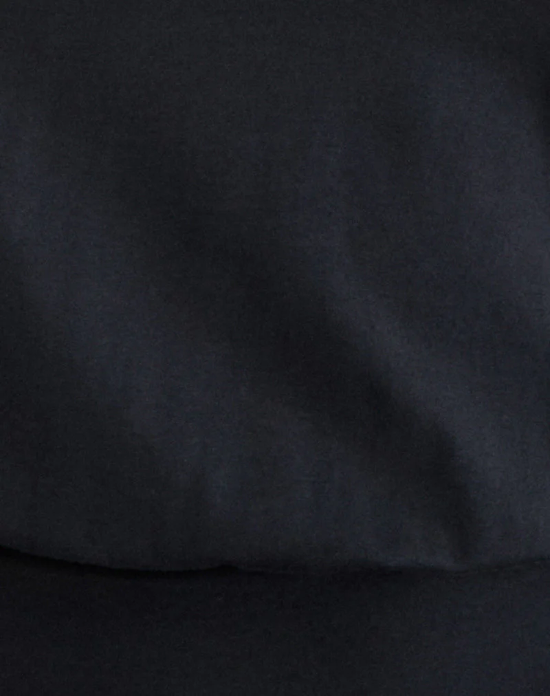 Giunea Knot Halterneck Top in Black - Image 6