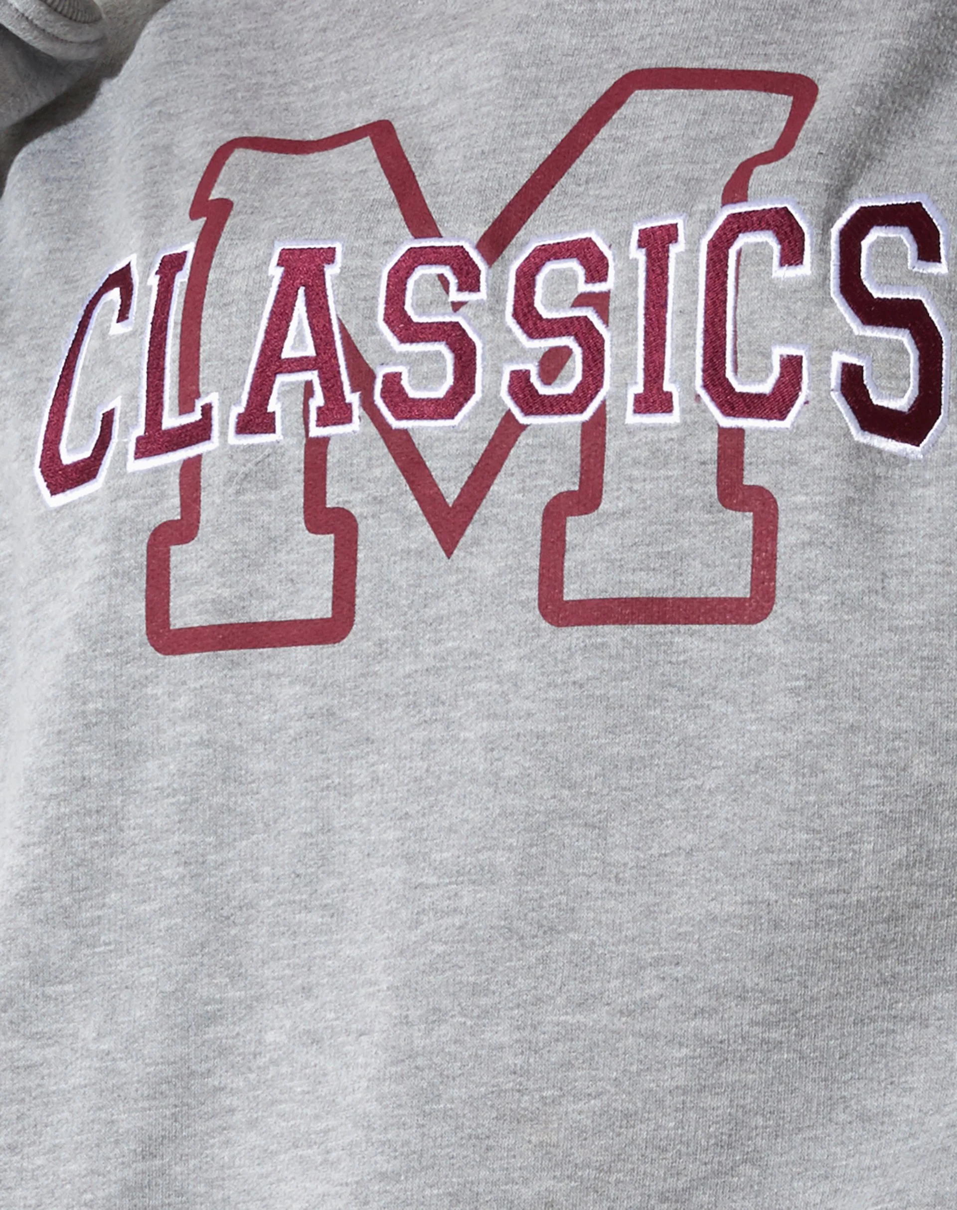 Glan Sweatshirt in Grey Marl with 'M Classics' Embro - Image 6