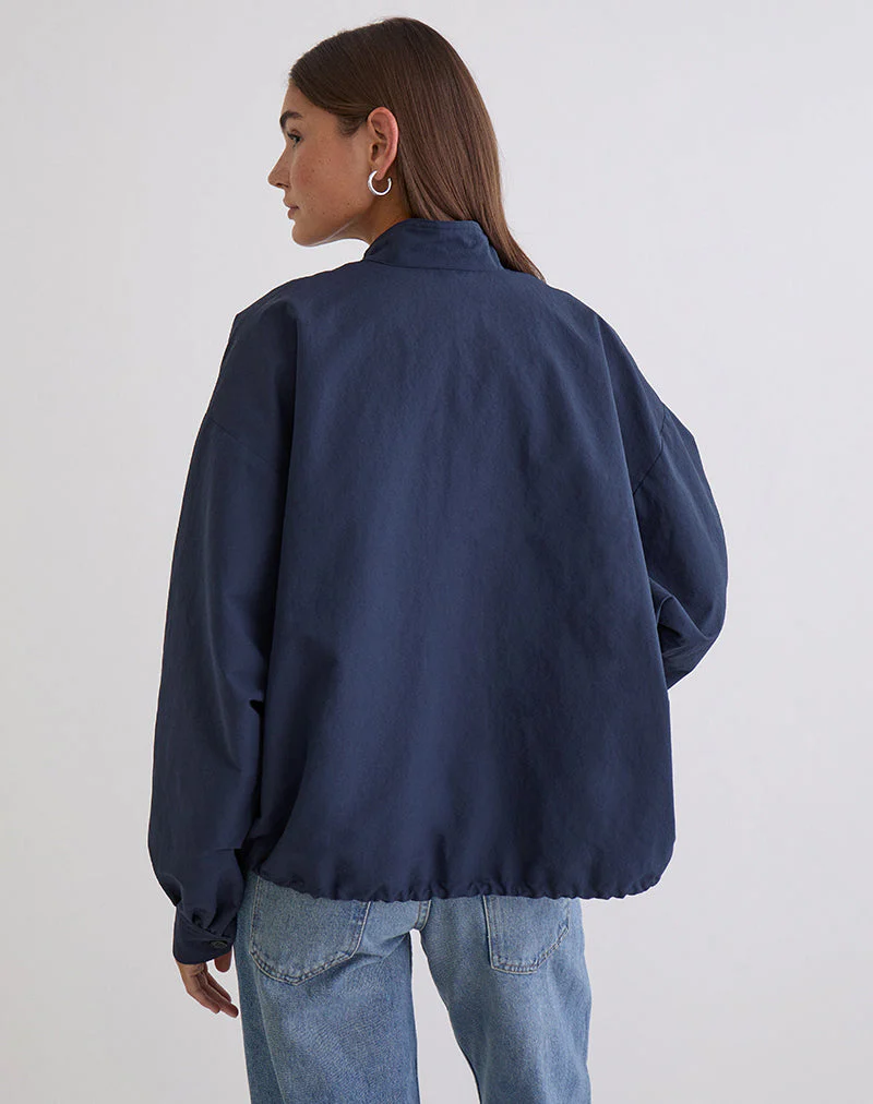 Gopala Jacket in Navy - Image 5